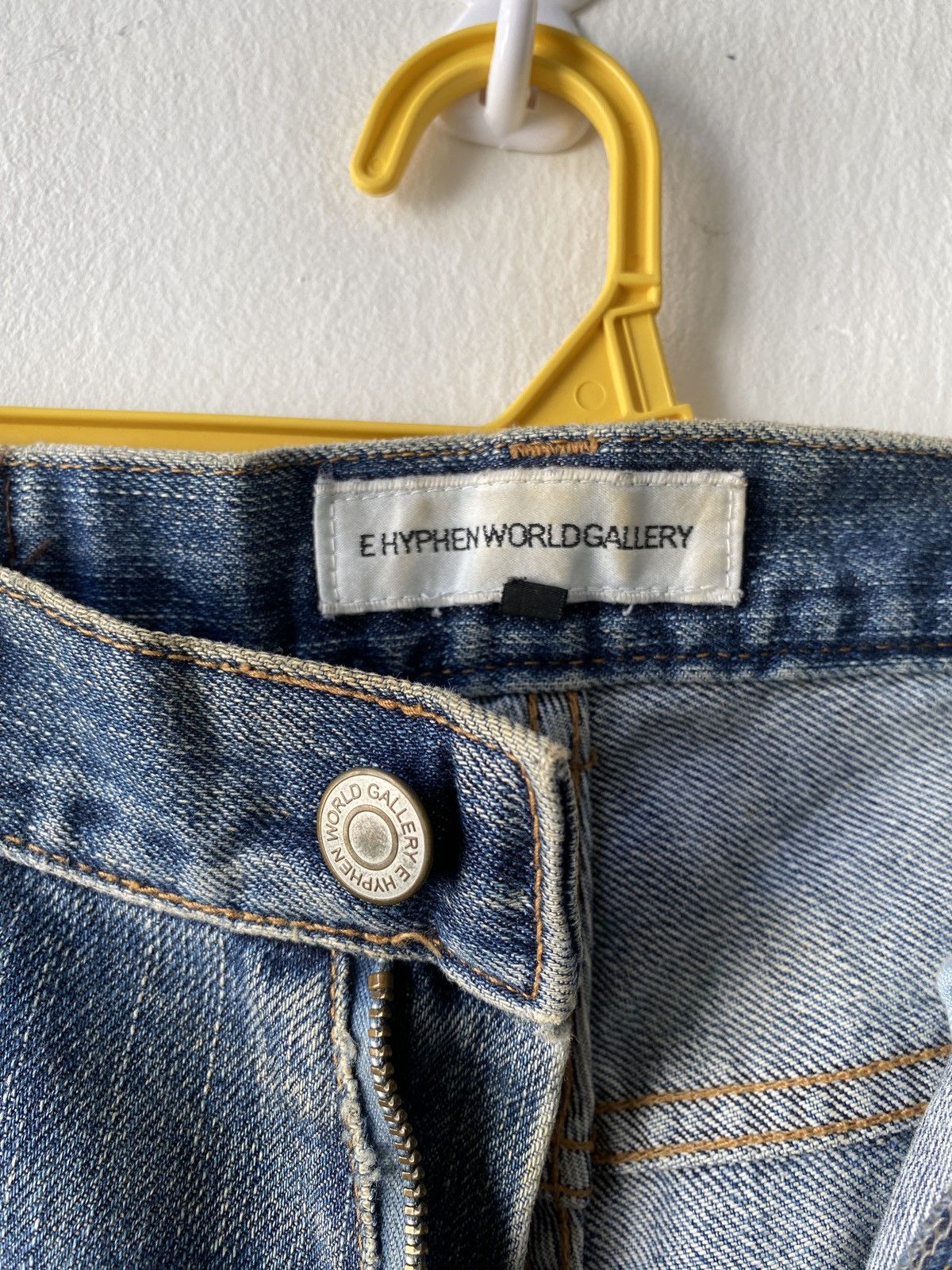 Japanese Brand Japanese Brand Ehyphen World Gallery Distressed Denim Size US 32 / EU 48 - 18 Thumbnail
