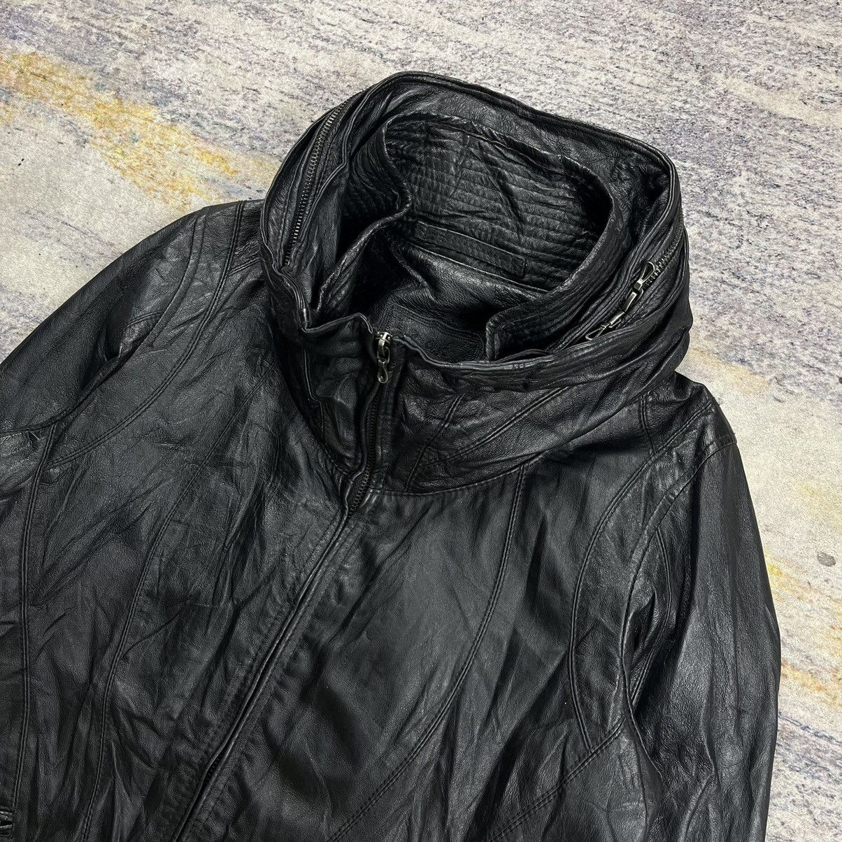 14th Addiction × Japanese Brand × Le Grande Bleu (L.G.B.) Goa Apocalypse gimmick bono leather jacket vkei style Size US L / EU 52-54 / 3 - 6 Thumbnail