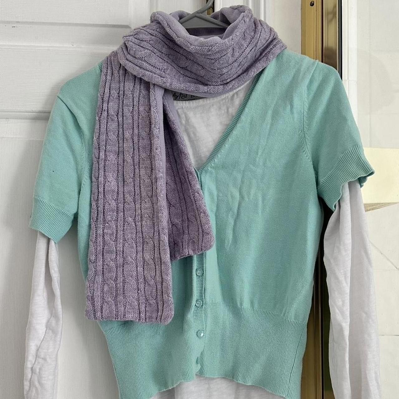 Old Navy Old Navy Women's Purple Scarf-wrap Size ONE SIZE - 1 Thumbnail