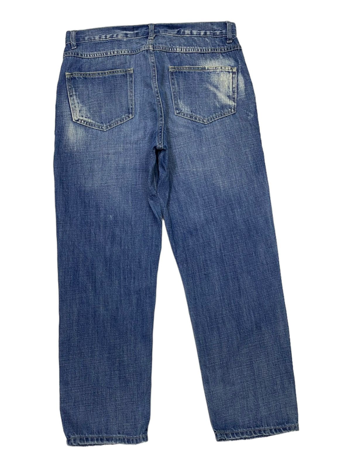 Issey Miyake 🔥NIKO AND PATCHWORK BAGGY DENIM JEANS Size US 31 - 5 Thumbnail