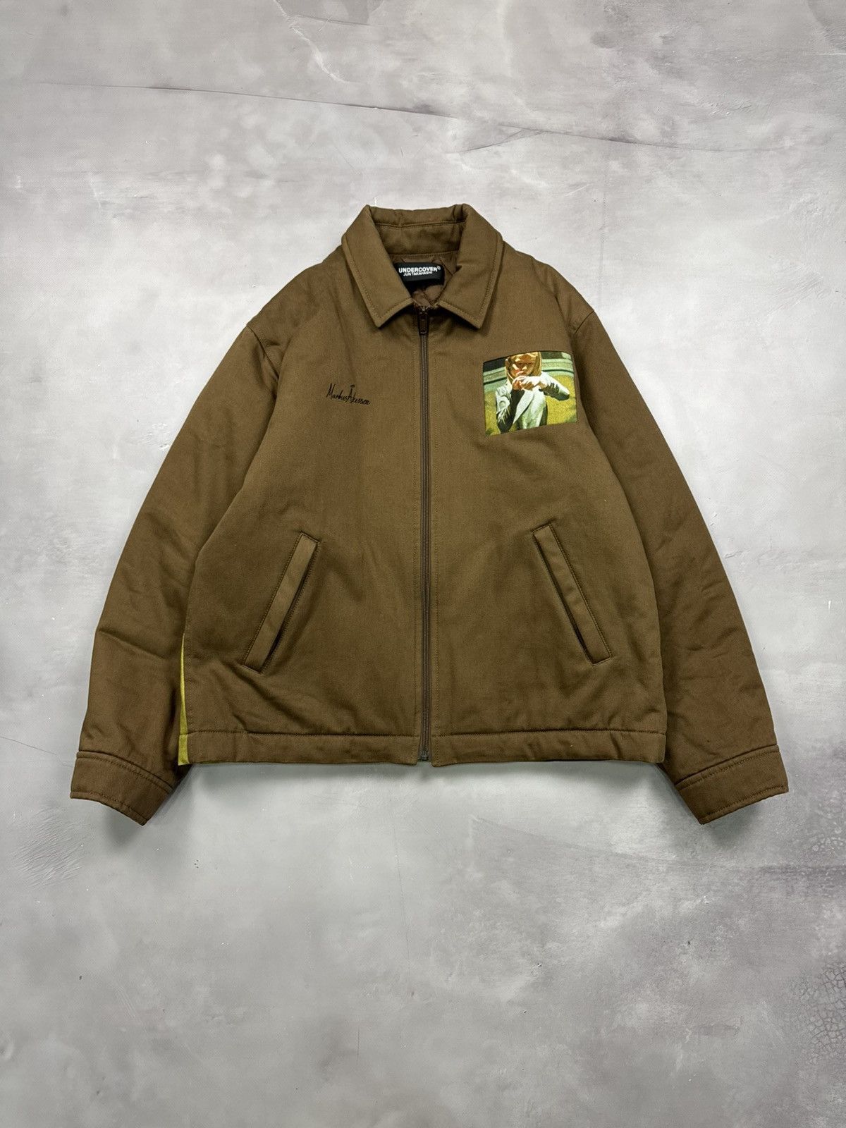 Undercover Fw21 Undercover x Markus Akesson Trucker Jacket(Brown/2