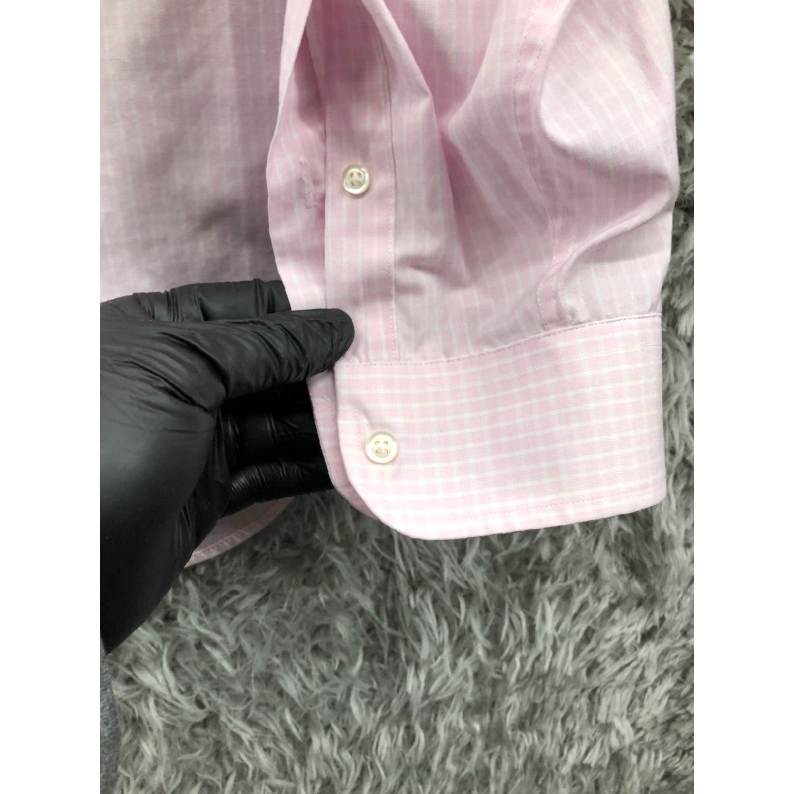 Jos. A. Bank Jos. A. Bank Travel Tech Shirt Size 15.5 Mens Long Sleeve Spread Collar Pink Size US L / EU 52-54 / 3 - 3 Thumbnail