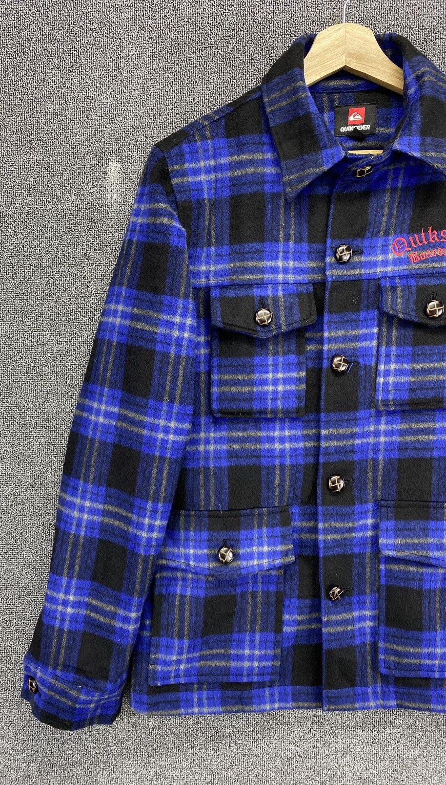 Quiksilver Vintage Quiksilver Shadowplaid Boardriding Flannel Jacket Size US M / EU 48-50 / 2 - 3 Thumbnail