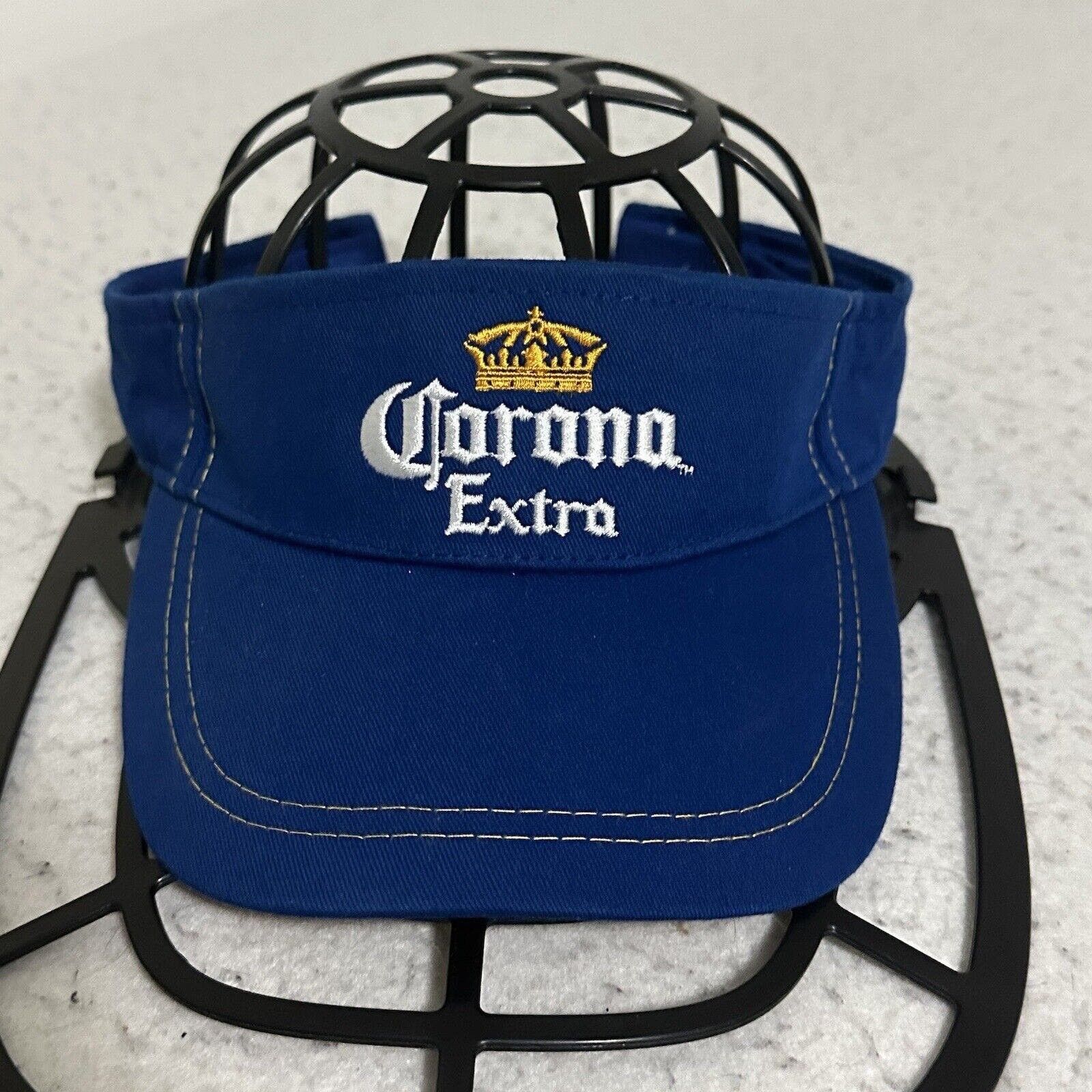Other Corona Extra Beer Blue Visor Hat Sun Protection Cap Size ONE SIZE - 2 Thumbnail