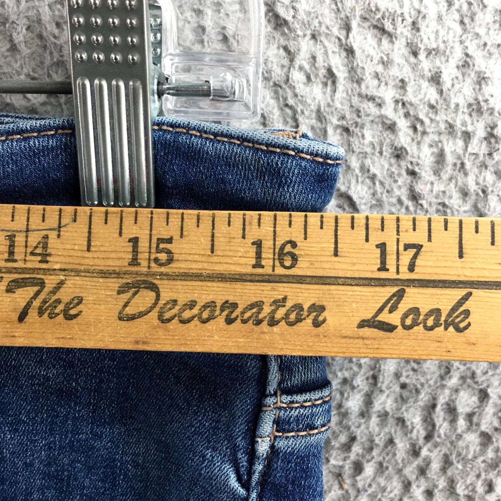 American Eagle Outfitters American Eagle Outfitters Jeans Womens 12 Blue Denim Mid Rise Zip 32X29 Tapered 5-Pocket Mens Womens Girls Size 34" / US 12 / IT 48 - 5 Thumbnail