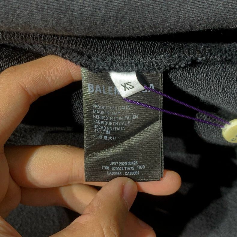 Balenciaga Balenciaga Crew Zip Hoodie 2502-Nextarrow Size US XS / EU 42 / 0 - 3 Thumbnail