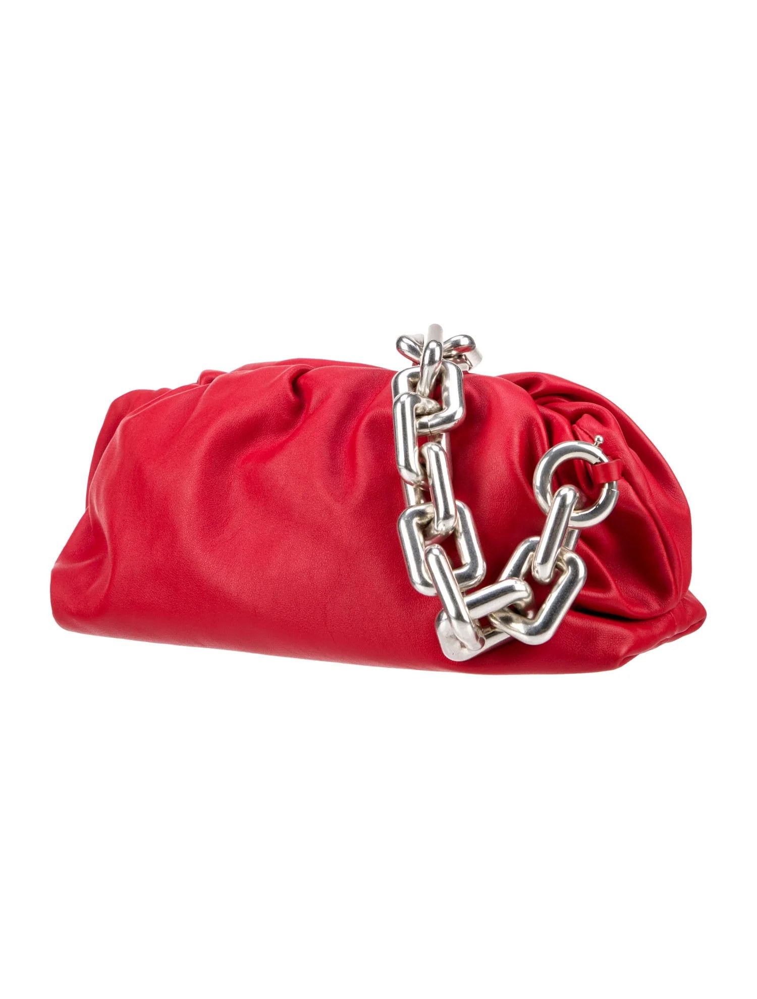Bottega Veneta o1n1vont1124 Size: OS / Chain Pouch in Red Size ONE SIZE - 3 Thumbnail