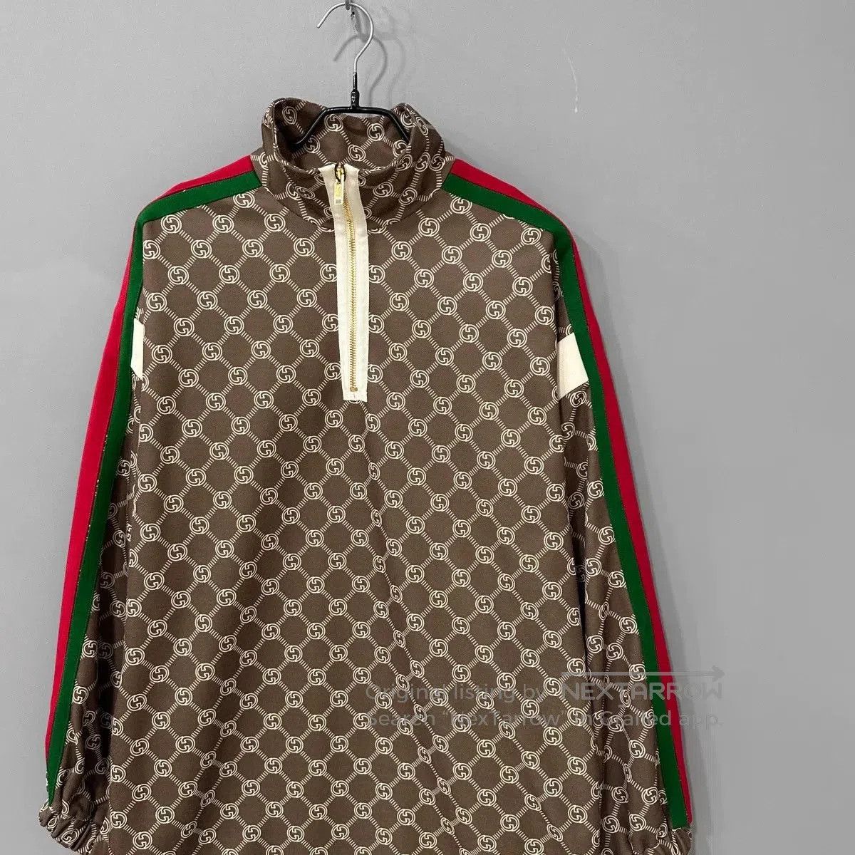 Gucci brown monogram Gucci sweatshirt dress. Size L / US 10 / IT 46 - 2 Thumbnail