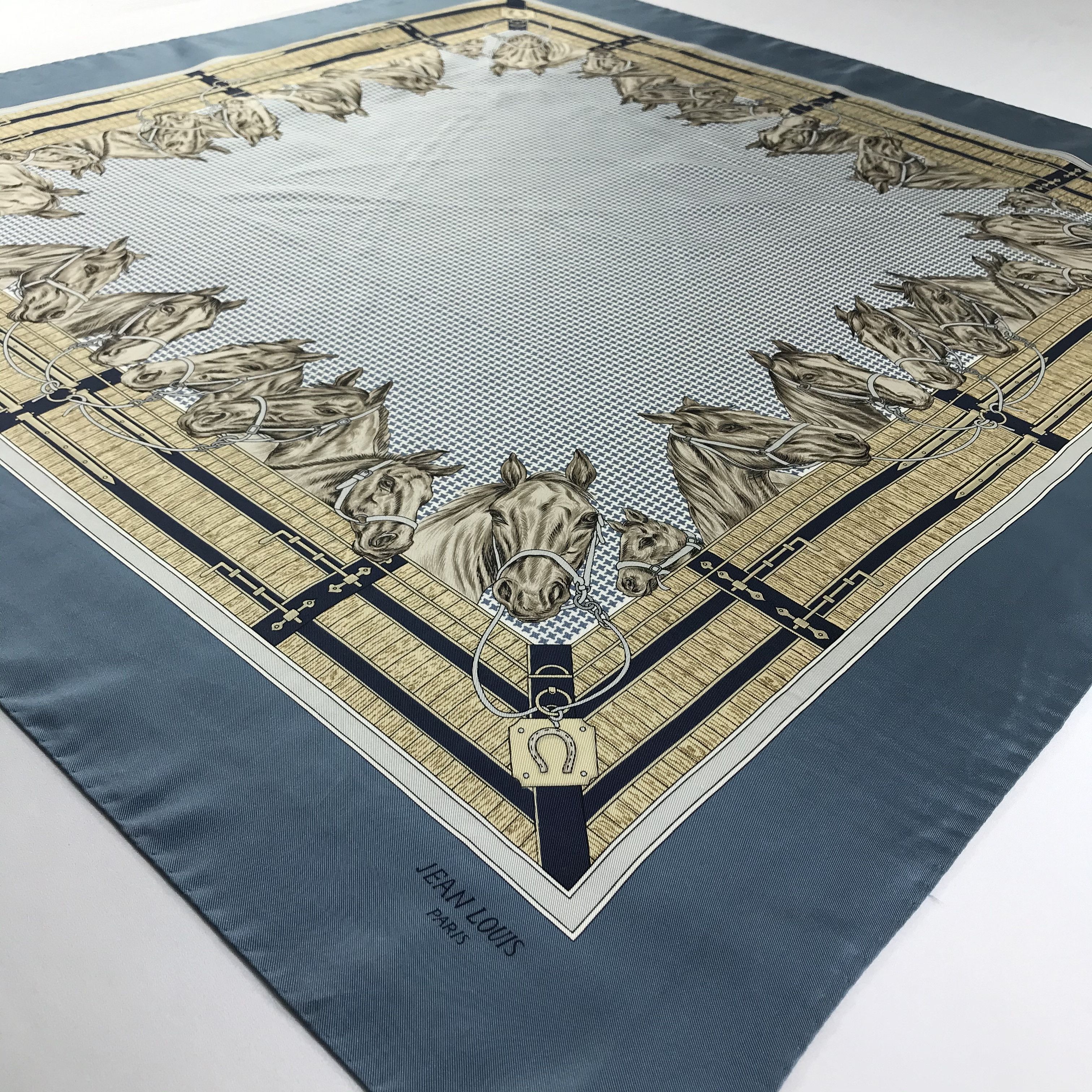 Vintage Vintage Jean Louis Silk Scarf Size ONE SIZE - 3 Thumbnail