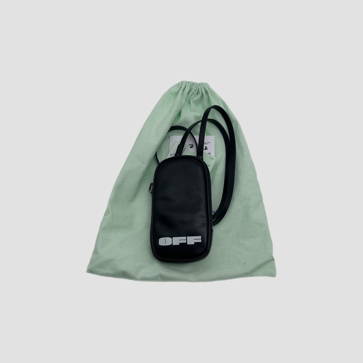 Off-White Off-White Logo iPhone Holder / Side Bag Size ONE SIZE - 1 Thumbnail
