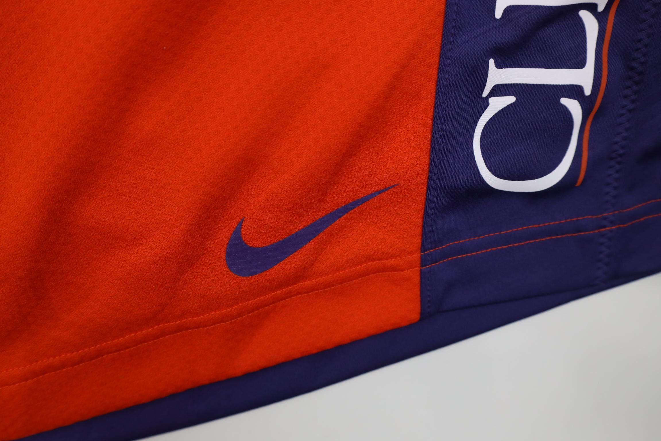 Nike Nike Clemson University Football Basketball Gym Shorts Size US 36 / EU 52 - 6 Thumbnail