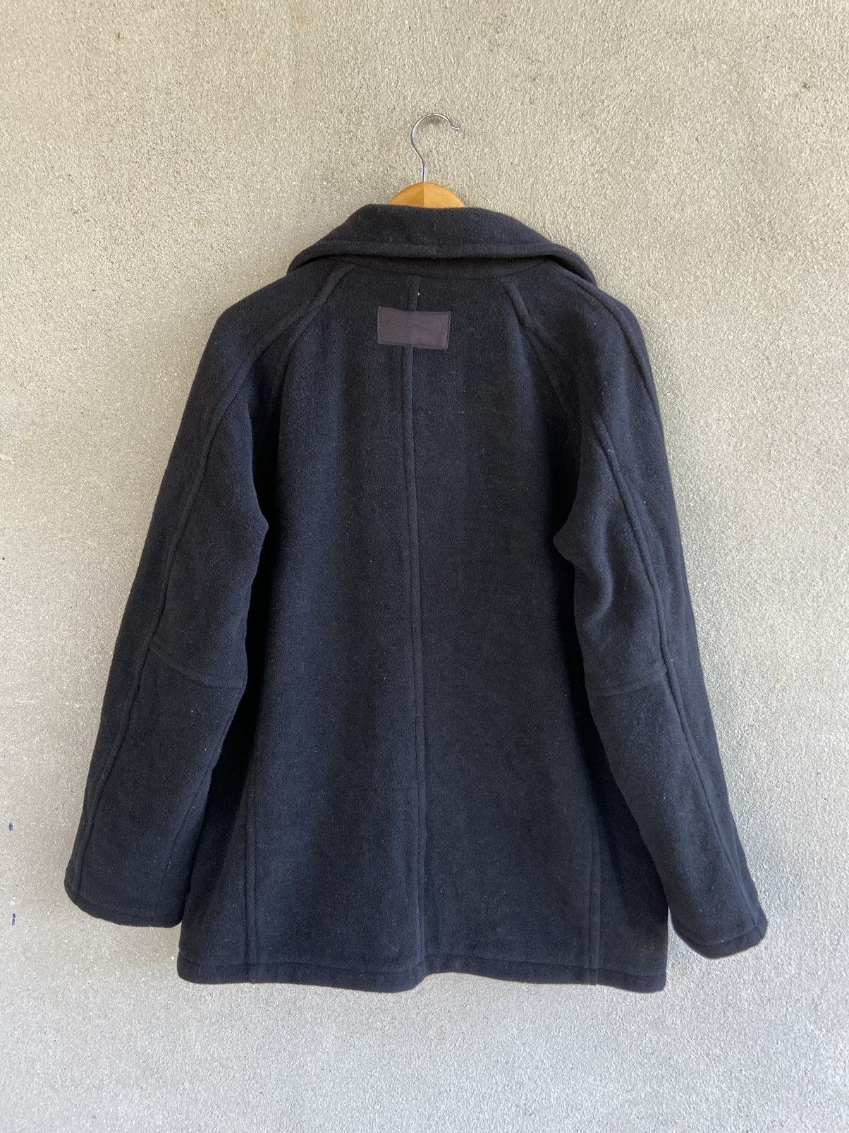 Stussy Vintage Stussy wool pea coat jacket size L Size US L / EU 52-54 / 3 - 3 Thumbnail