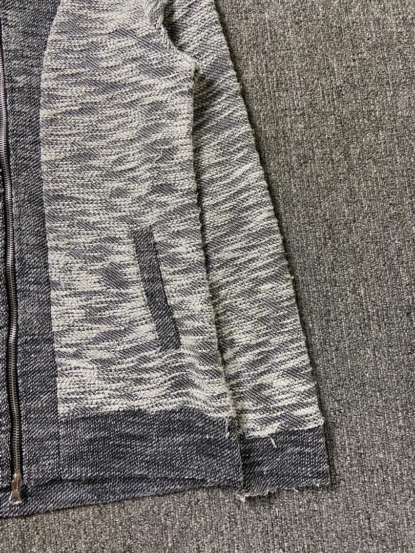 In The Attic In The Attic Homme Textured Knit Zippered Sweater (201) Size US M / EU 48-50 / 2 - 9 Thumbnail
