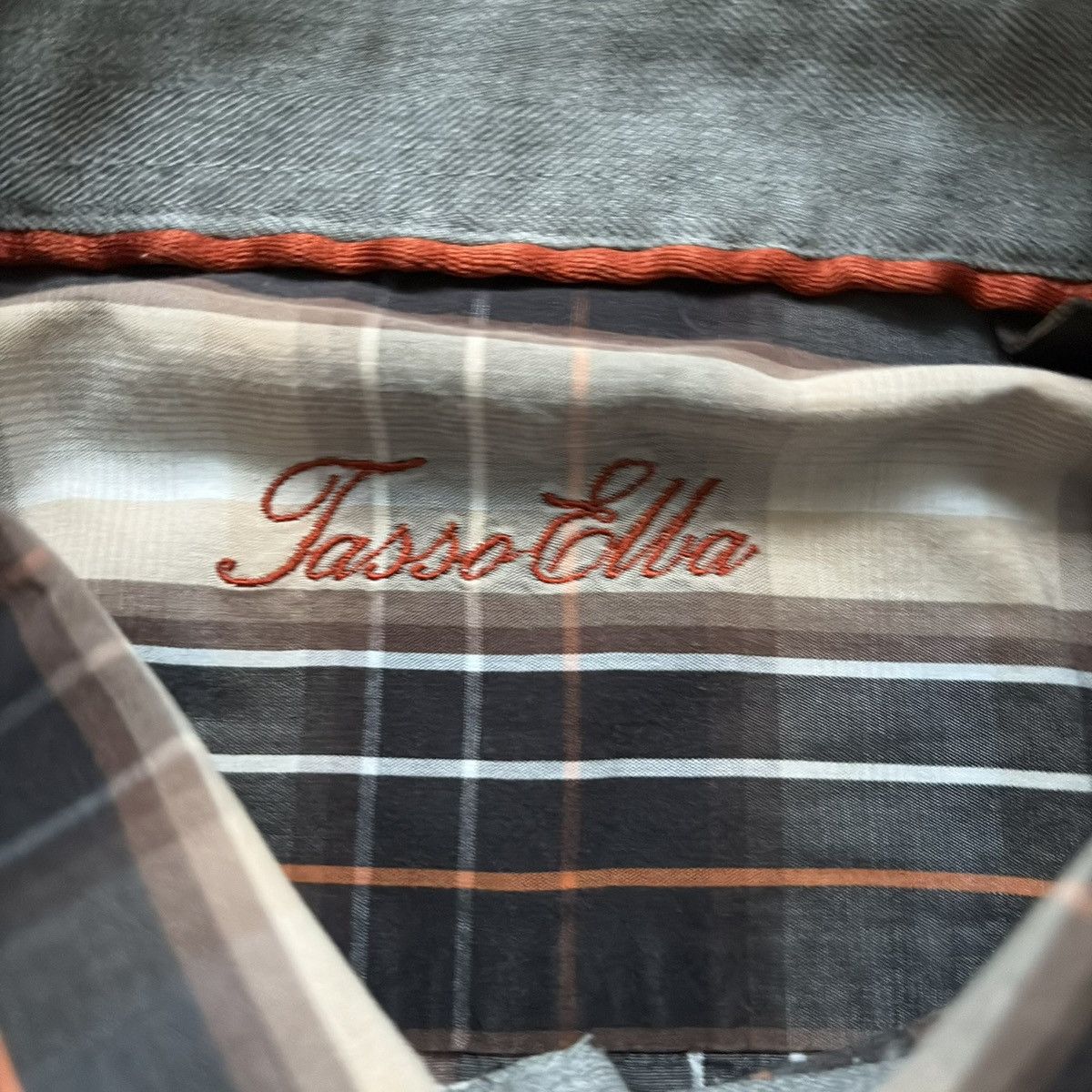 Tasso Elba Vintage Tasso Elba Plaid Flannel Button-Down Shirt Size US XXL / EU 58 / 5 - 3 Thumbnail