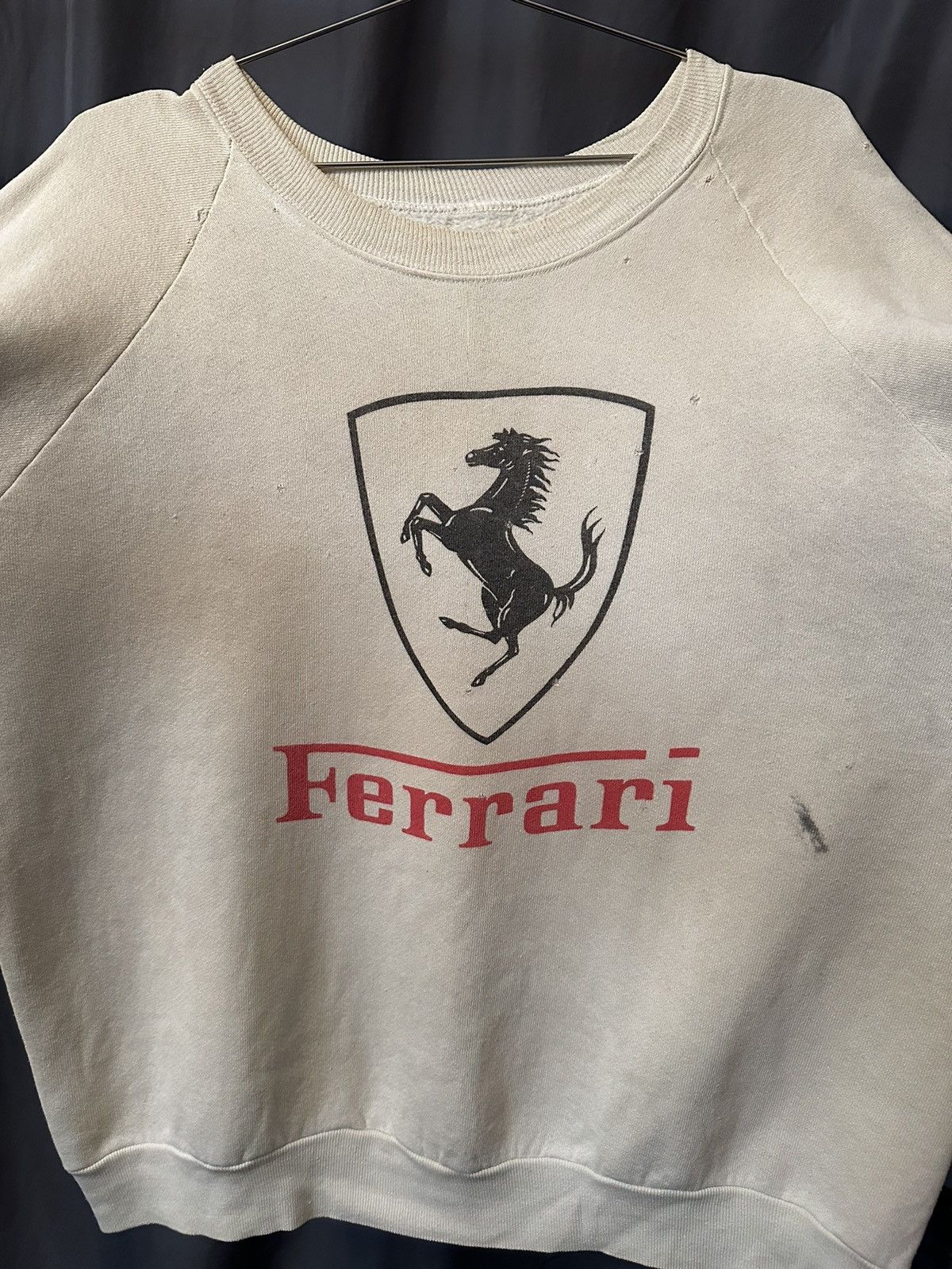 Vintage Vintage 80’s Ferrari Crewneck Sweatshirt Size US XL / EU 56 / 4 - 6 Thumbnail