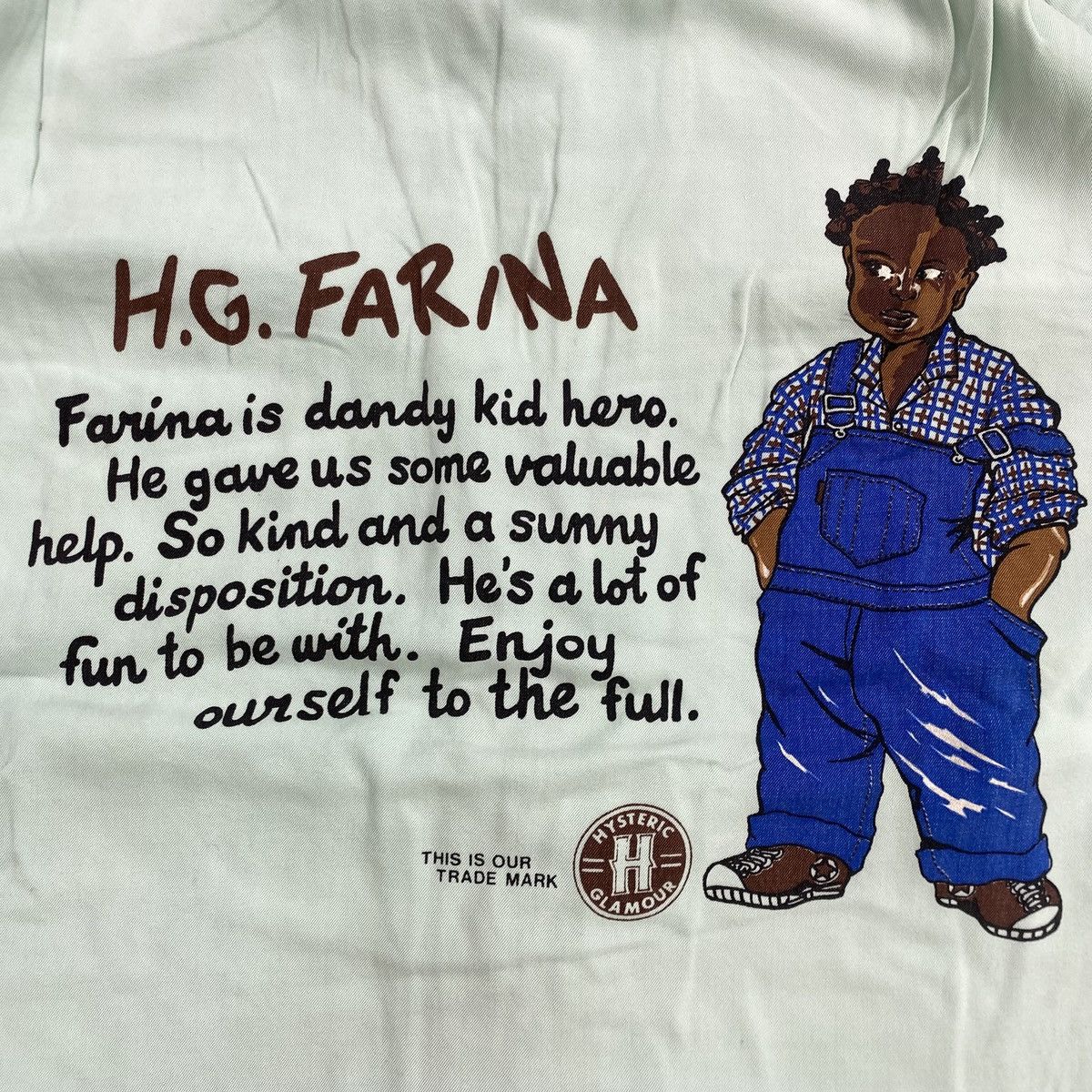 Hysteric Glamour 1980s Vintage Hysteric Glamour Farina Poem Shirt Designer Size US L / EU 52-54 / 3 - 3 Thumbnail