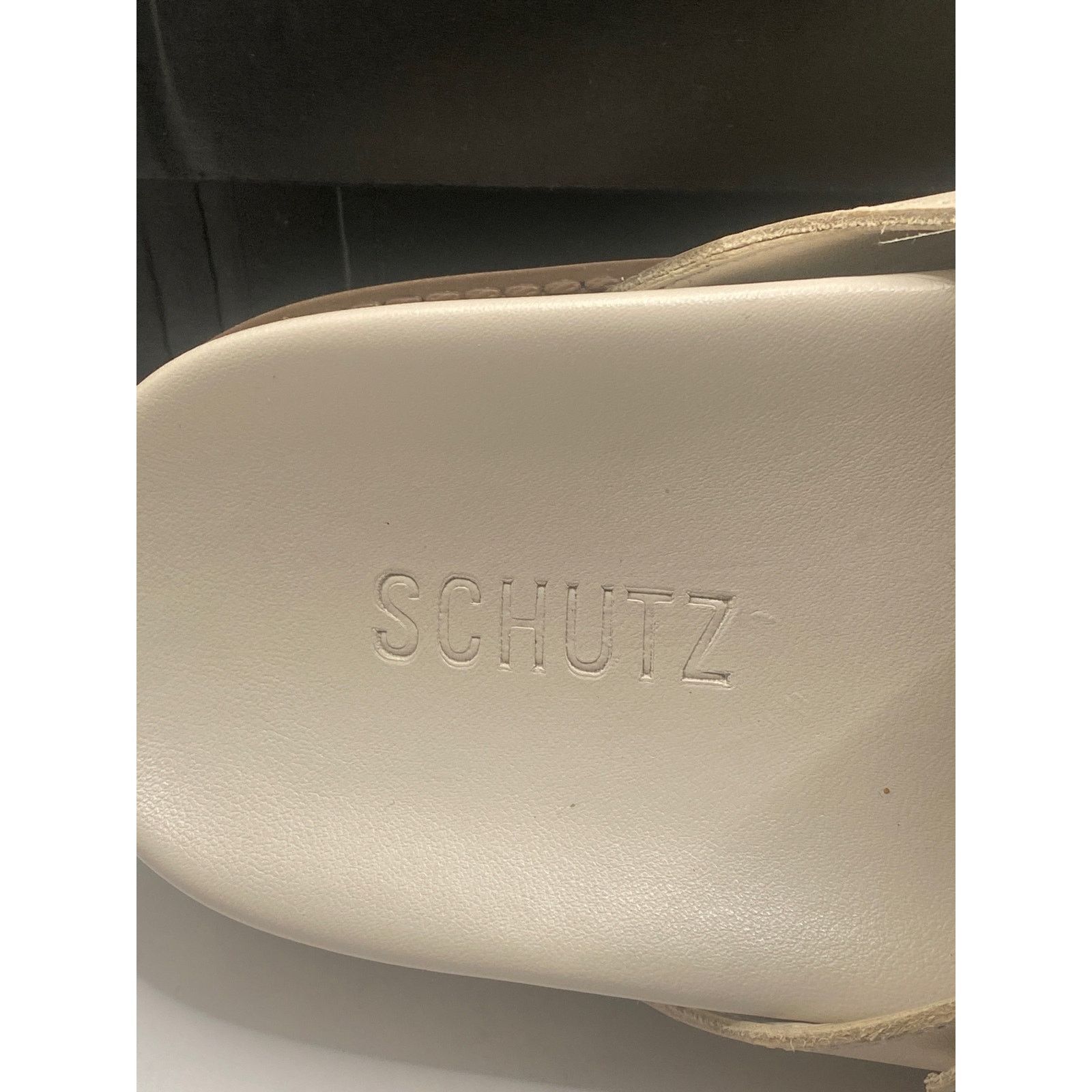 SCHUTZ Schultz Wmns Enola Crossover Strap Slide Sandals Size 10B Size US 10 / IT 40 - 10 Thumbnail