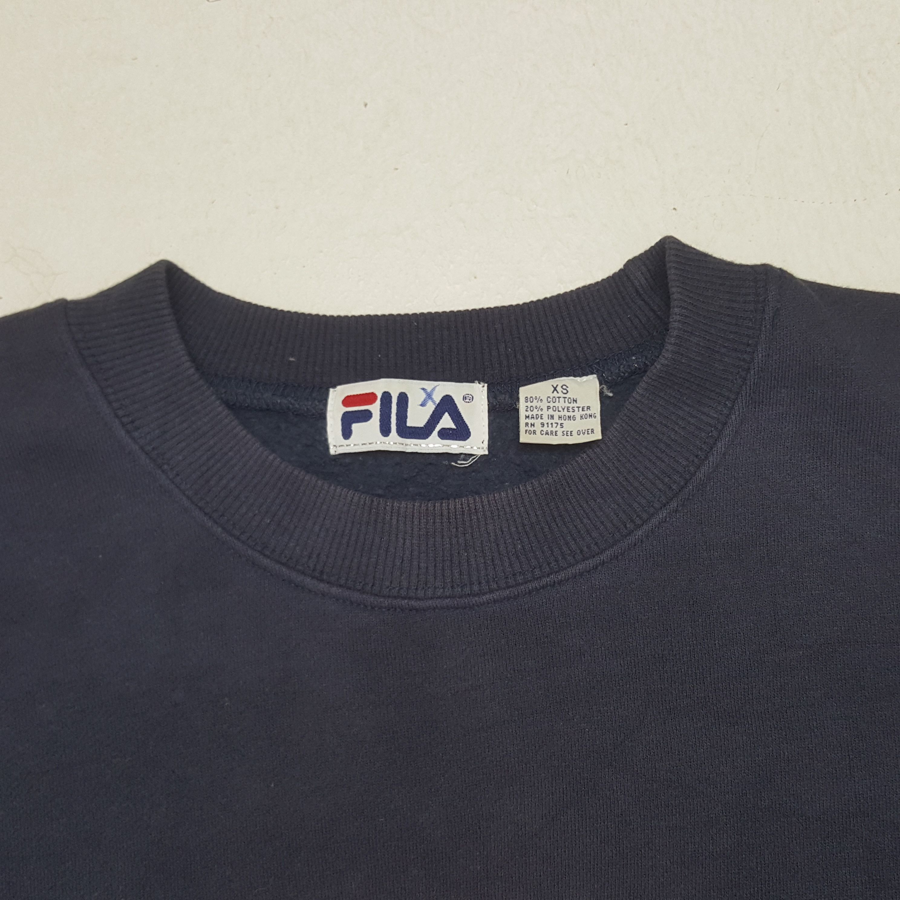 Fila × Vintage Vintage Fila Patch Logo Sweatshirt Size US M / EU 48-50 / 2 - 5 Thumbnail