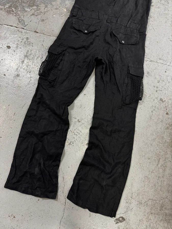 Dolce & Gabbana SS2003 Dolce & Gabbana Black Linen Millitary Combi Set Size XS / US 0-2 / IT 36-38 - 13 Thumbnail