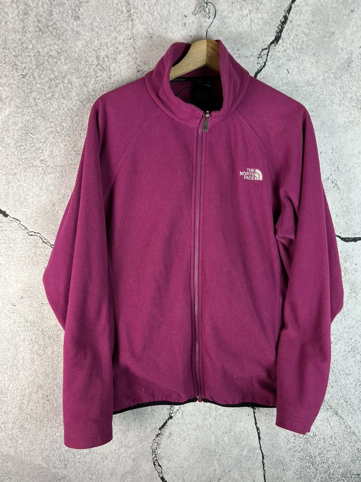 The North Face Vintage The North Face Brown Fleece Light Jacket Size L / US 10 / IT 46 - 1 Thumbnail