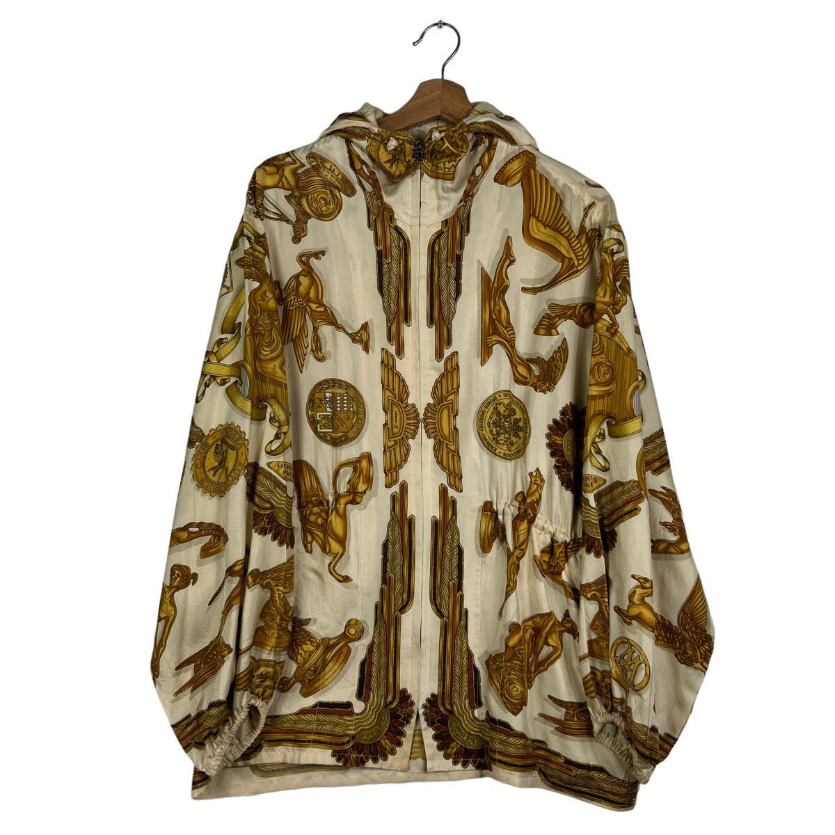 Hermes 🔥ACCEPT BINDING🔥 HERMES PARIS SILK JACKETS SIZE 40 Size US M / EU 48-50 / 2 - 1 Thumbnail