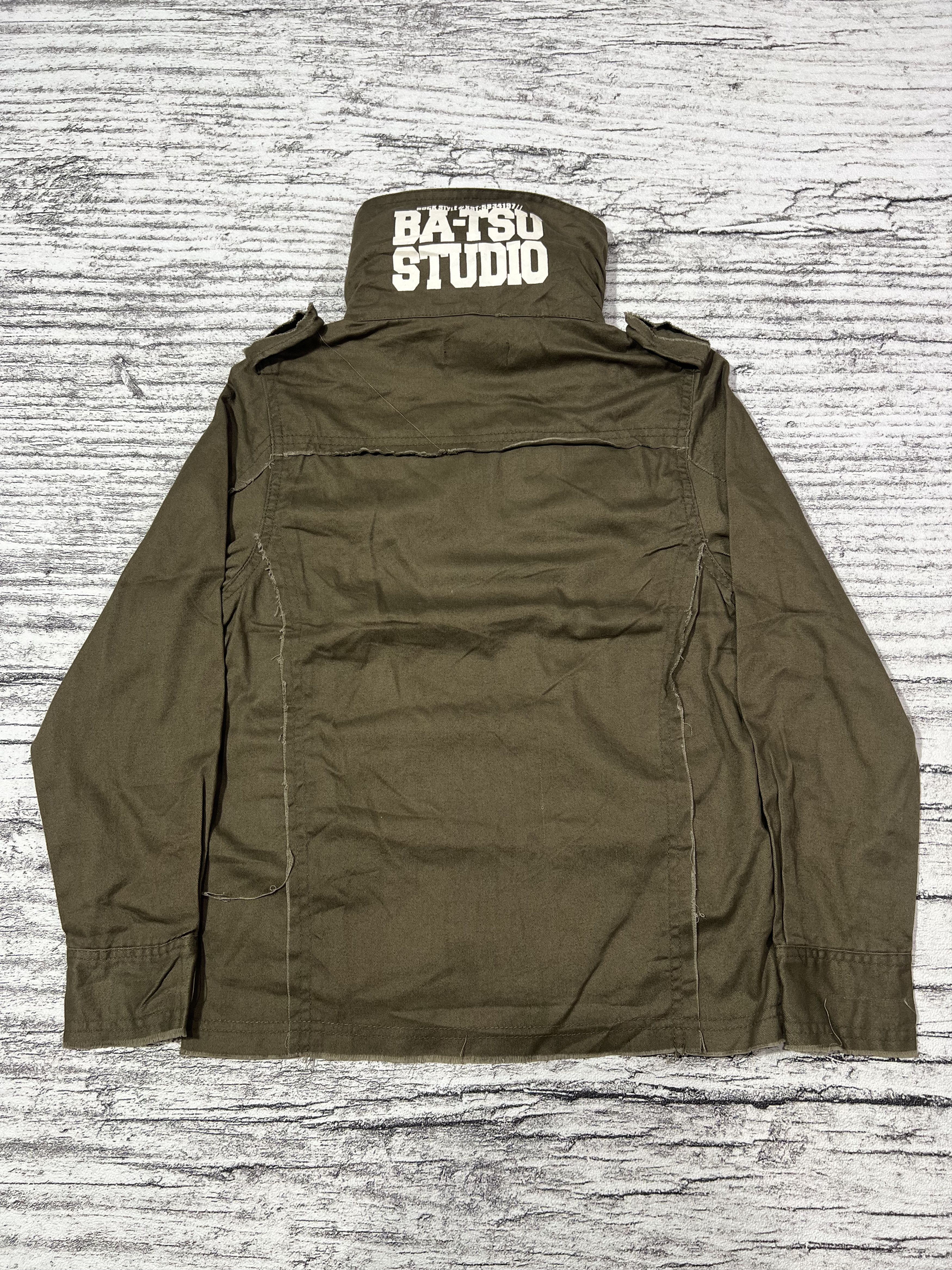 Japanese Brand 2000s Archival Batsu Poem Bono Distress Hodded y2k Lgb Ifsix Size US XS / EU 42 / 0 - 4 Thumbnail