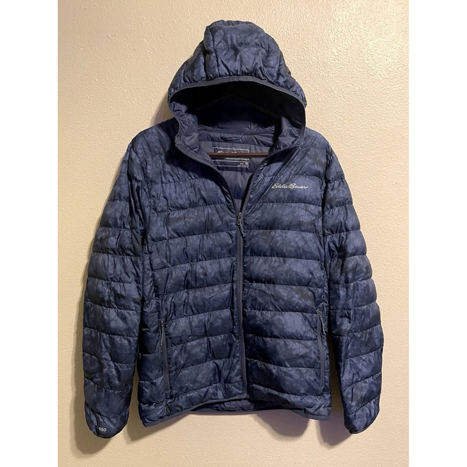 Eddie Bauer Eddie Bauer EB650 Men’s M Down Fill Quilted Puffer Jacket J1915 Size US M / EU 48-50 / 2 - 3 Thumbnail