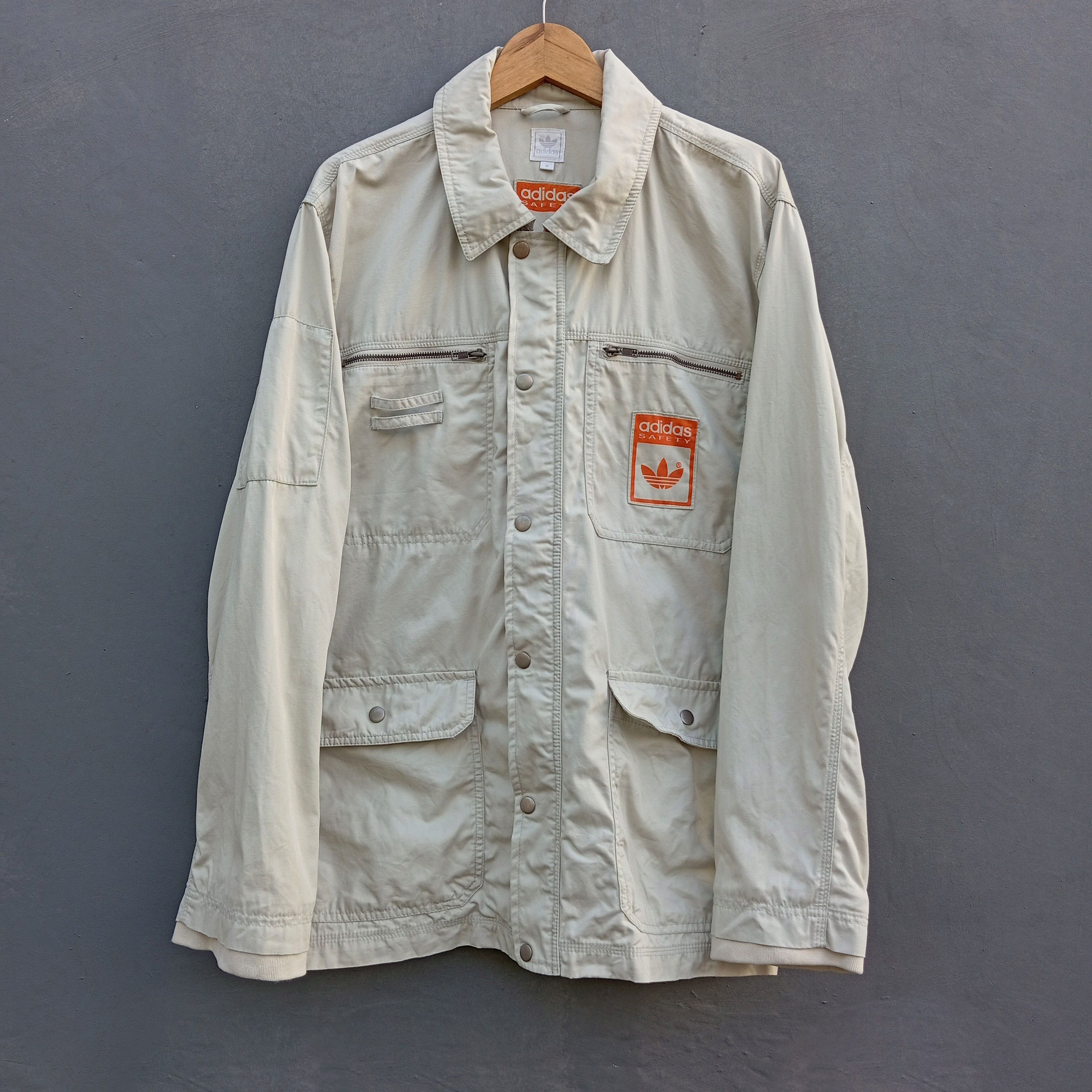 Adidas 2005 Adidas safety parka jacket Size US L / EU 52-54 / 3 - 7 Thumbnail