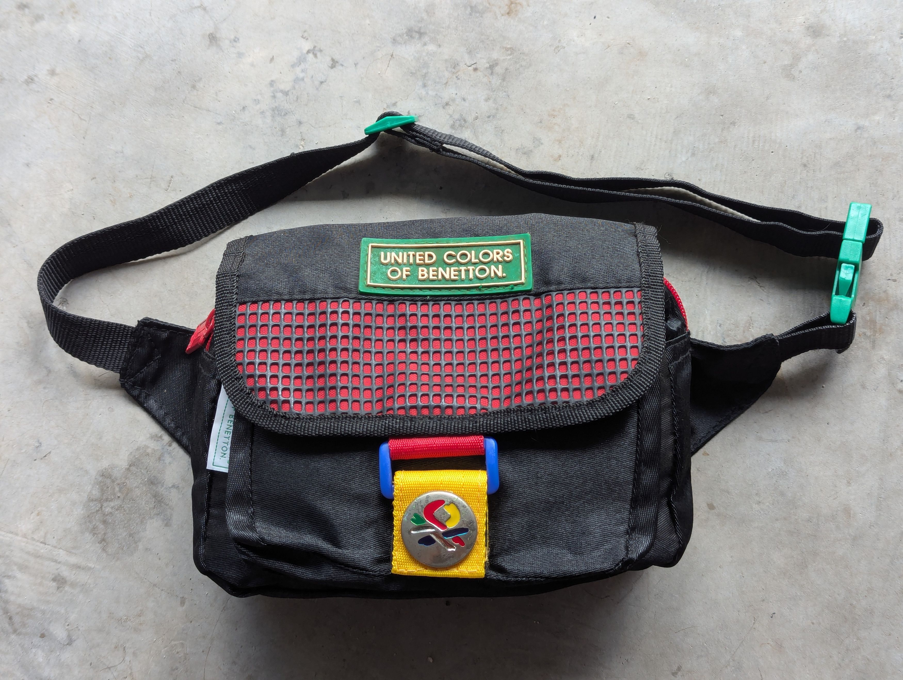 United Colors Of Benetton UCB UNITED COLORS OF BENETTON Multicolor Waist Pouch Bag Size ONE SIZE - 1 Thumbnail