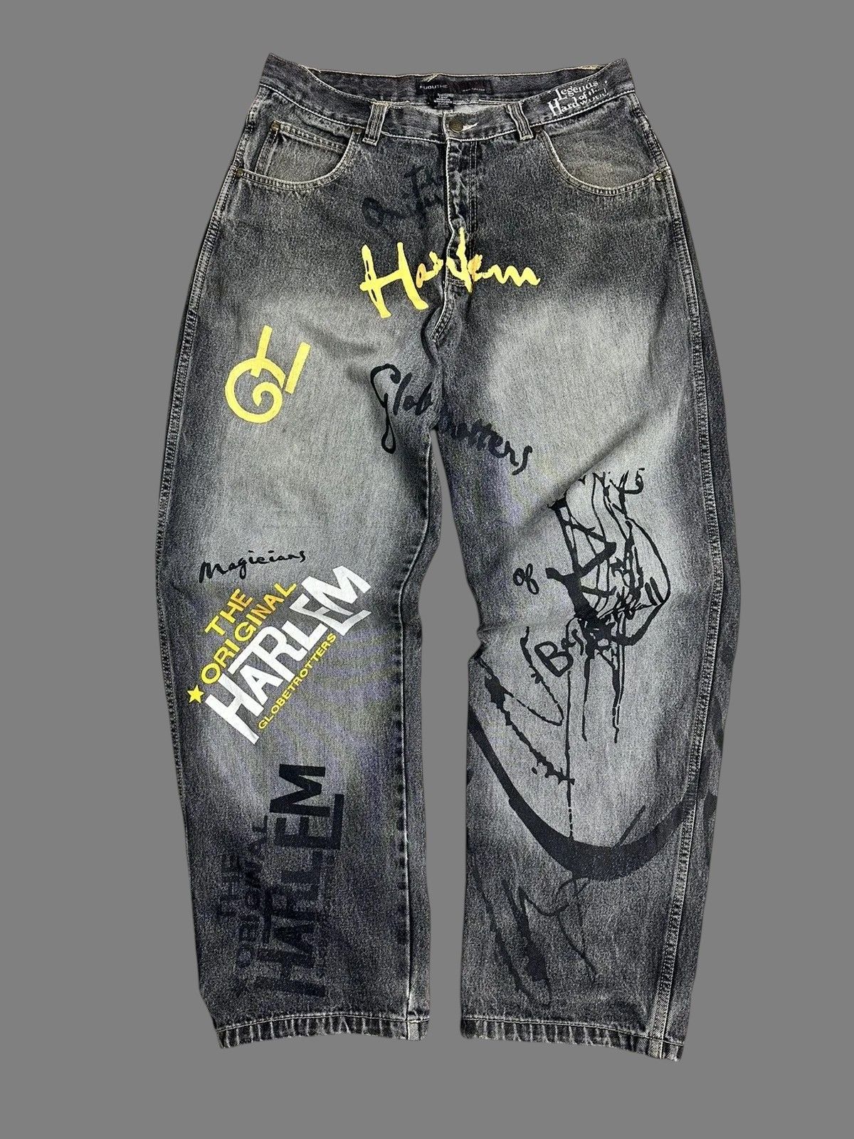Vintage Denim Jeans Baggy Hip-Hop 90s Streetwear