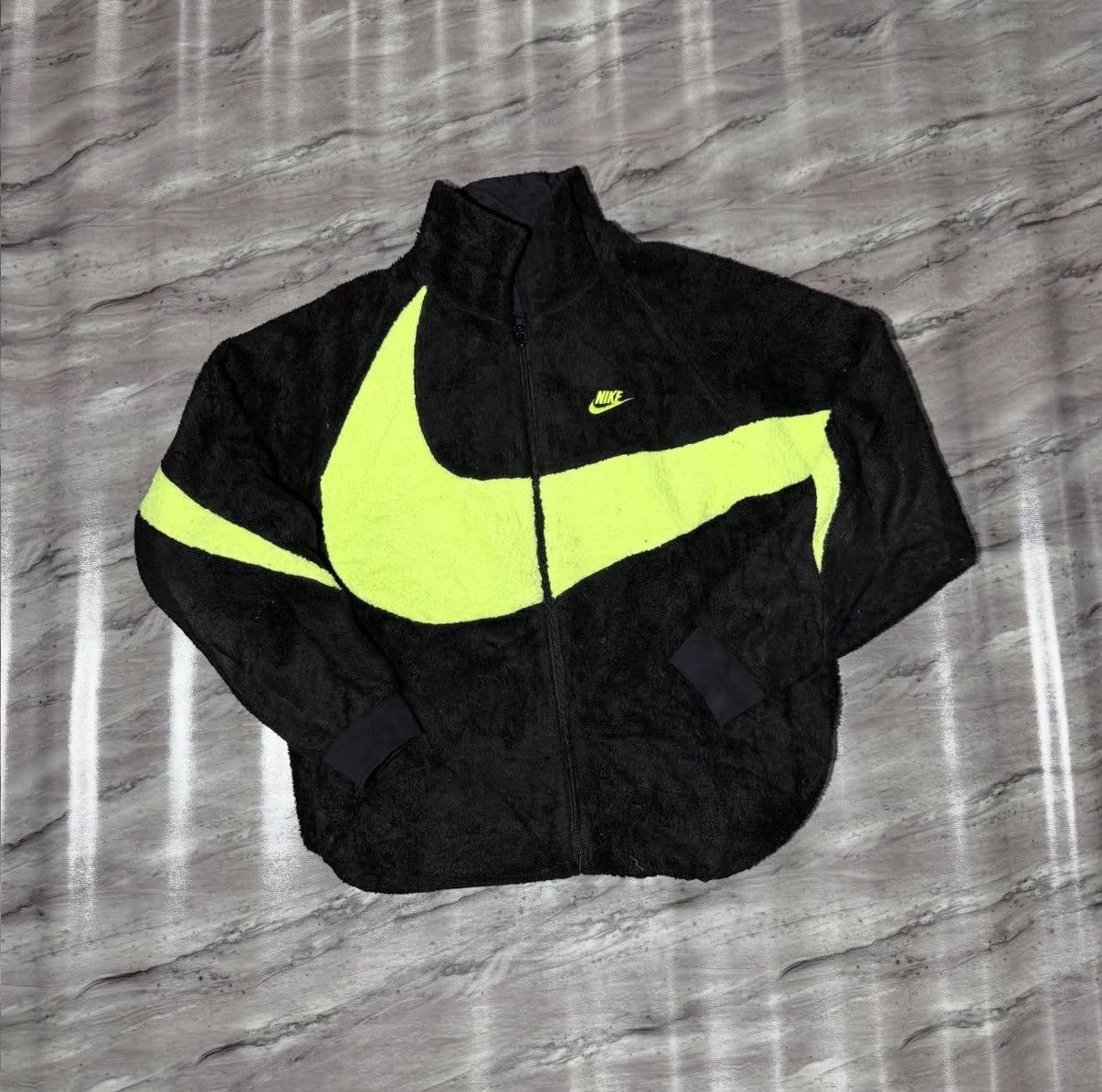 Nike Y2K NIKE FLEECE REVERSIBLE JACKET⭐️🔥 Size US M / EU 48-50 / 2 - 3 Thumbnail