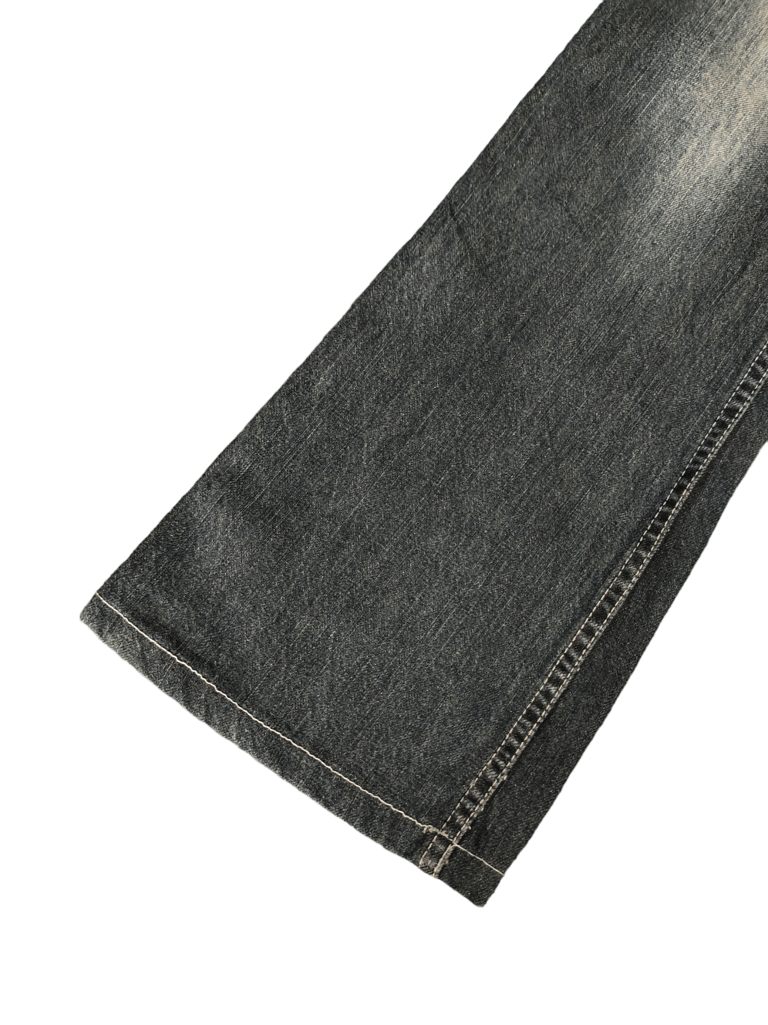 semanticdesign Flare Jeans Semantic Design Distress Faded Bootcut Denim Size US 34 / EU 50 - 9 Thumbnail