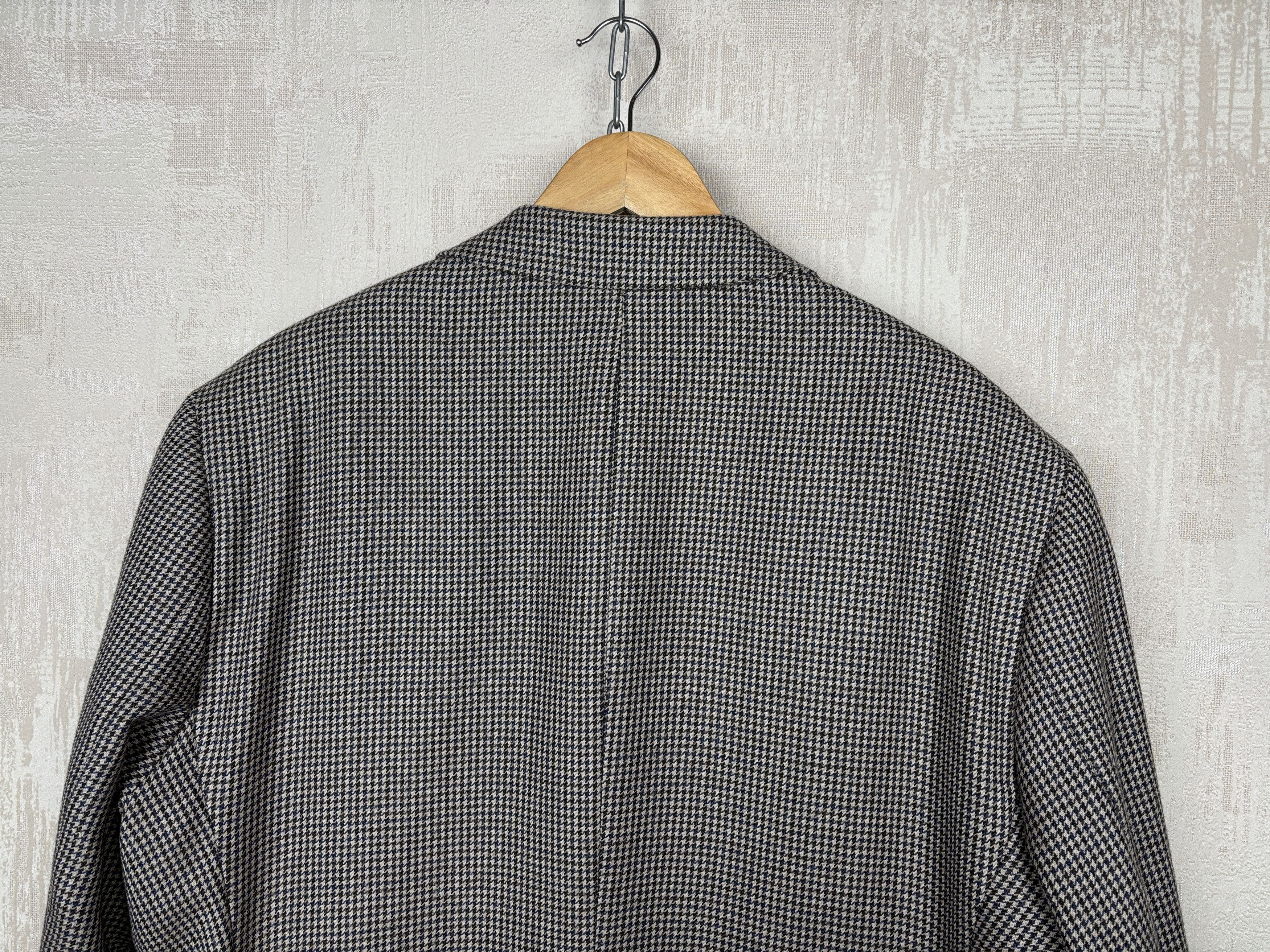 Marks & Spencer Marks and Spencer Wool Houndstooth Blazer Lanificio Campore Size 46R - 18 Thumbnail