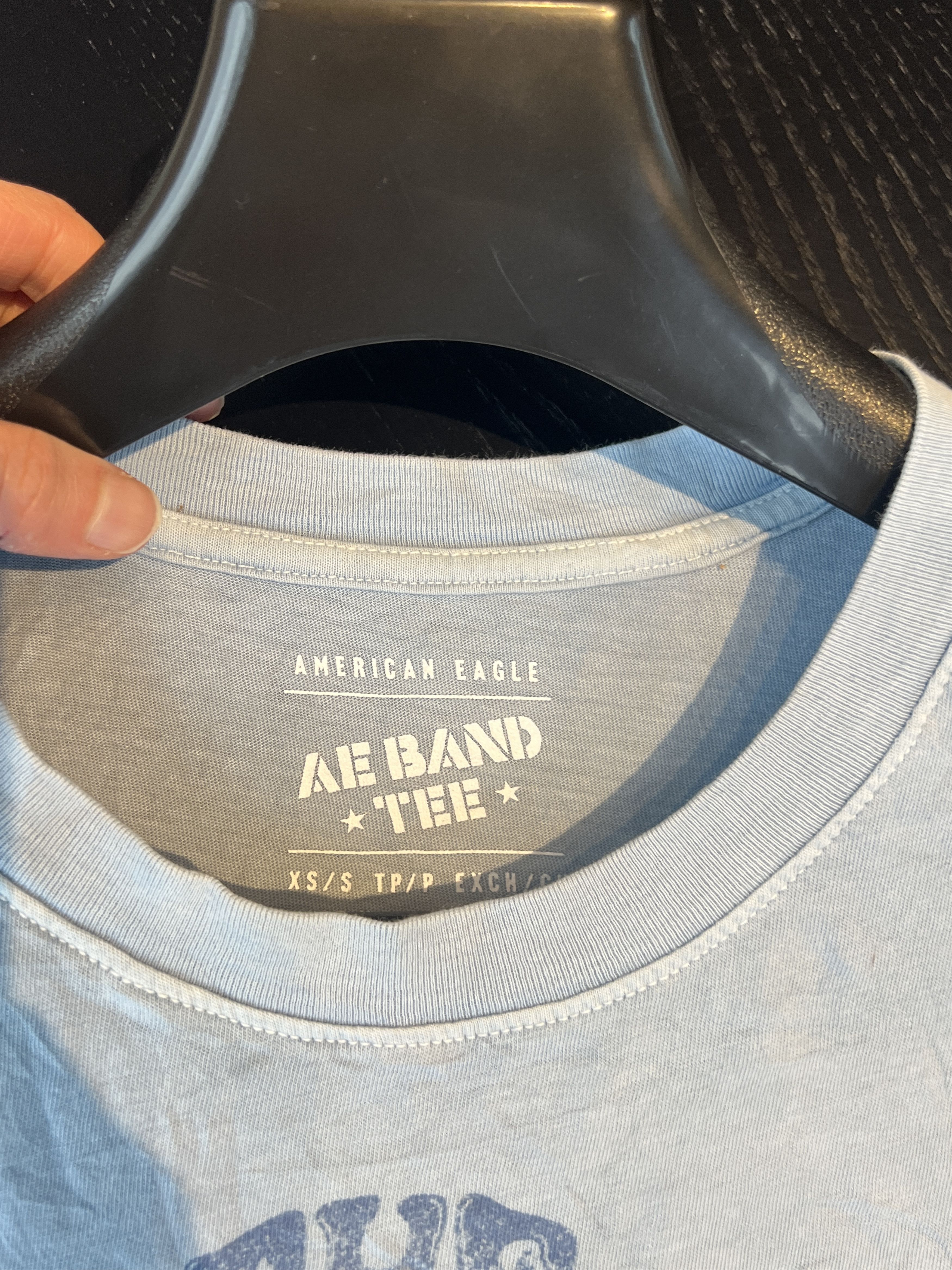American Eagle Outfitters American Eagle Grateful Dead Band Tee Light Blue Graphic Size XS / US 0-2 / IT 36-38 - 3 Thumbnail