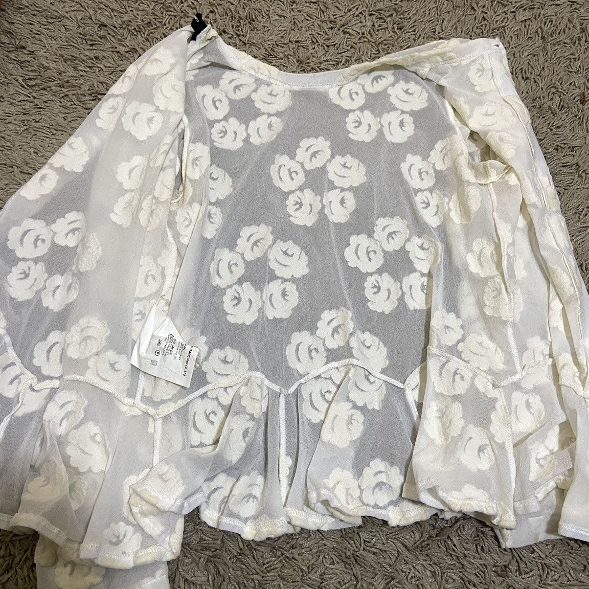 Tricot Comme des Garcons Comme des Garcons Tricot Flower Design Mesh Long Sleeve Tops Size M / US 6-8 / IT 42-44 - 9 Thumbnail