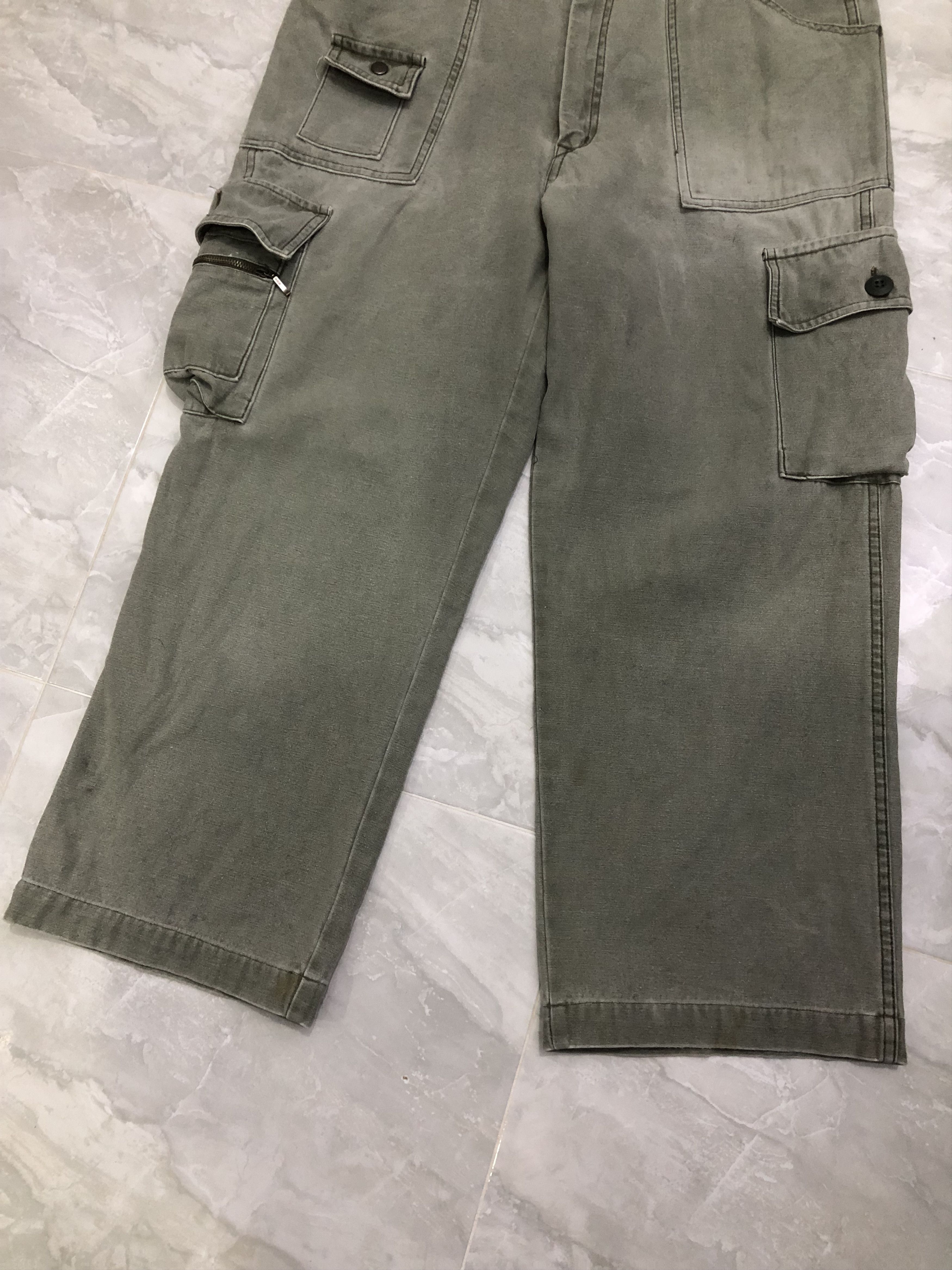 Japanese Brand Win Arrow 3Q Style Japanese Military Cargo Pants Size US 32 / EU 48 - 3 Thumbnail