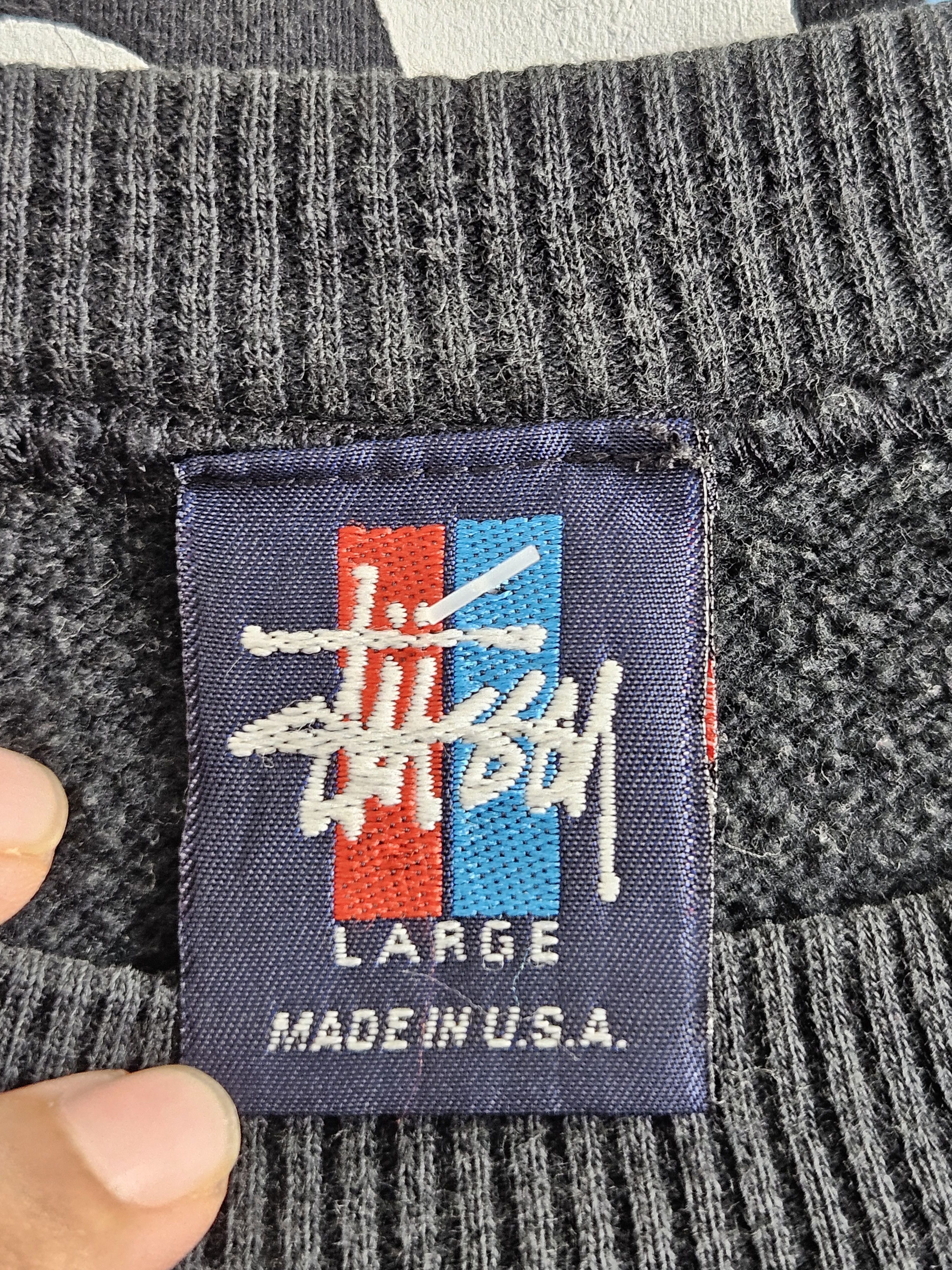 Stussy Vintage Stussy Stickman Rasta Trumpet Shirt Size US L / EU 52-54 / 3 - 4 Thumbnail