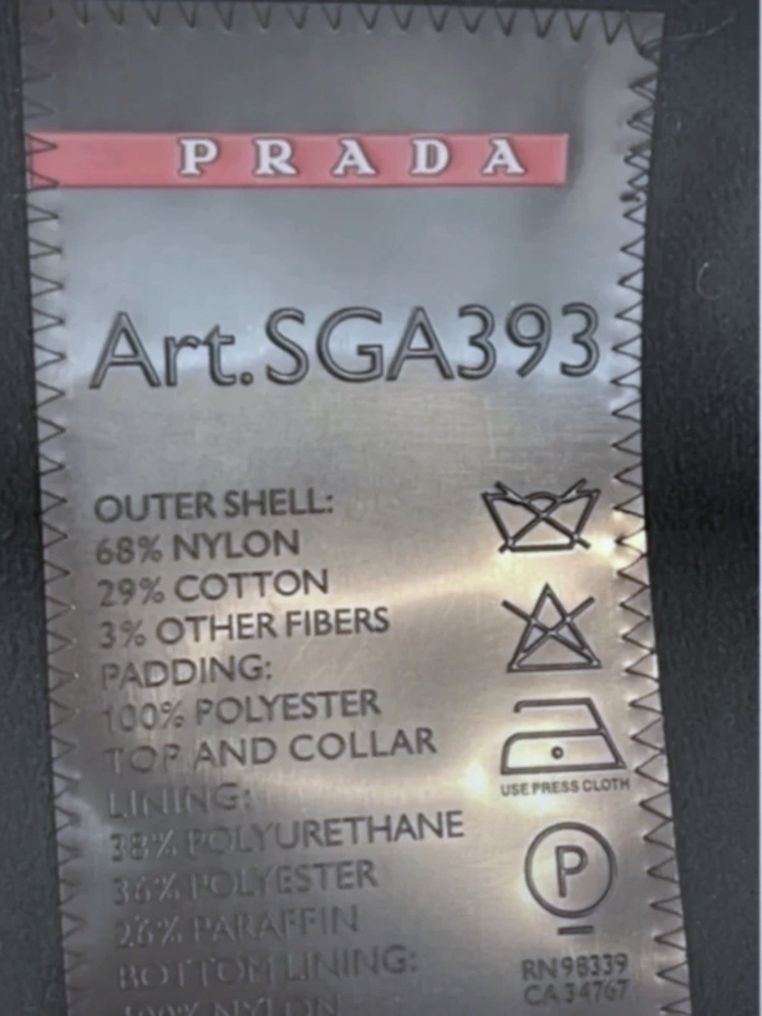 Prada Prada Technical Hooded Zip Snap Jacket c. 2010s Size US L / EU 52-54 / 3 - 11 Thumbnail