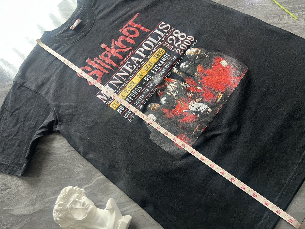 Band Tees × Slipknot Slipknot : MINNEAPOLIS Tour 2009 Size US XL / EU 56 / 4 - 10 Thumbnail
