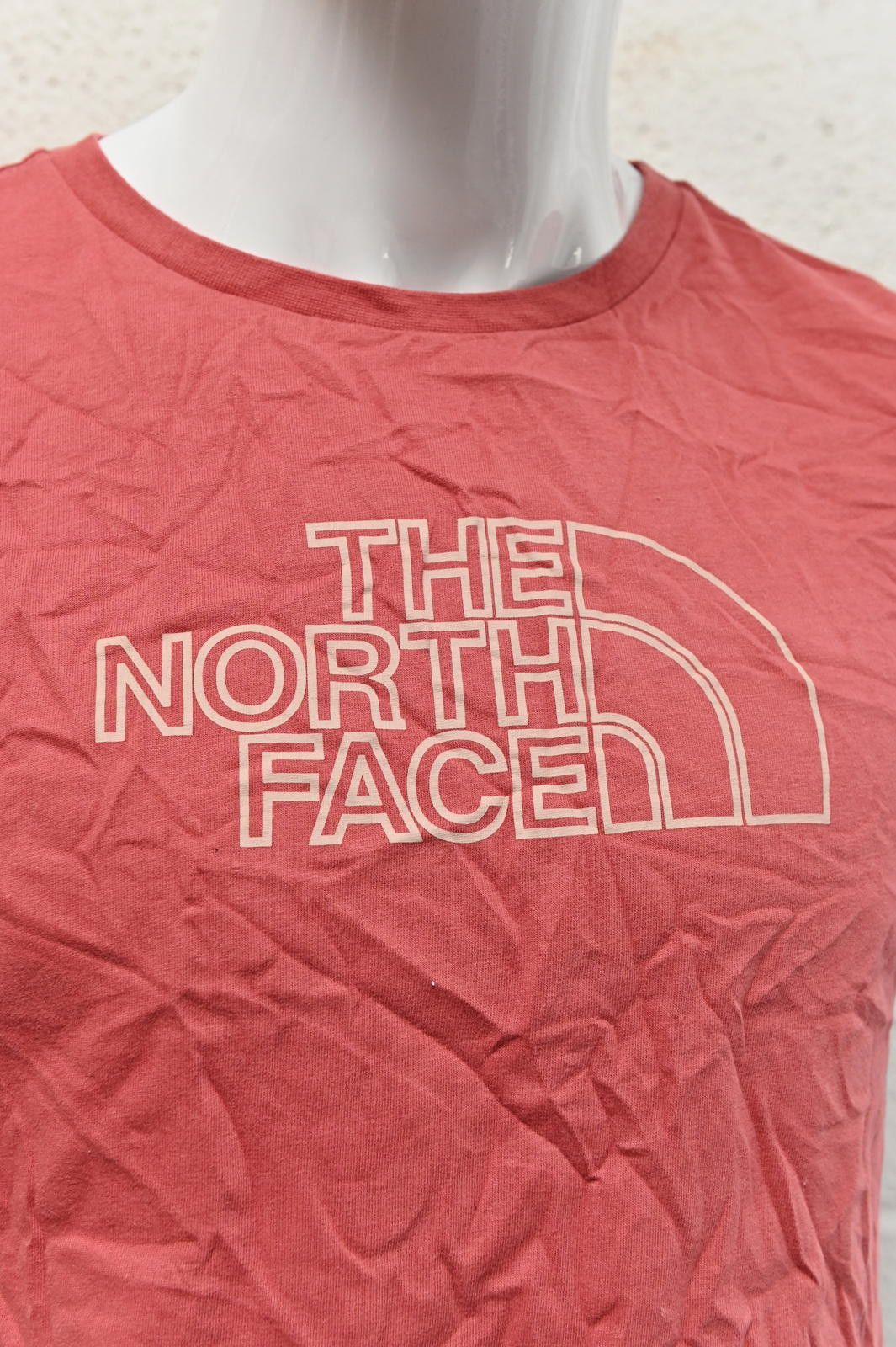 The North Face The North Face Coral Red Youth T-Shirt Womens Size XL Size XL / US 12-14 / IT 48-50 - 2 Thumbnail