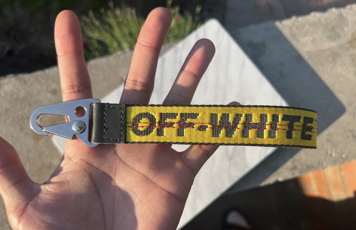 Off White Industrial Keychain | Grailed