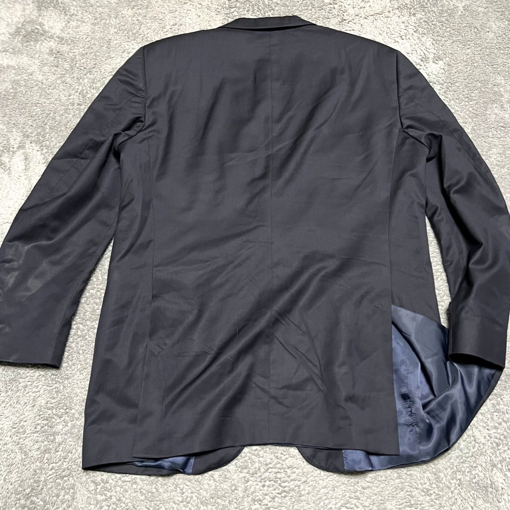 Peter Millar Peter Millar Blazer Coat Men 44 Blue Wool Sport Jacket Regular Size 44 Mens Size 44R - 4 Thumbnail