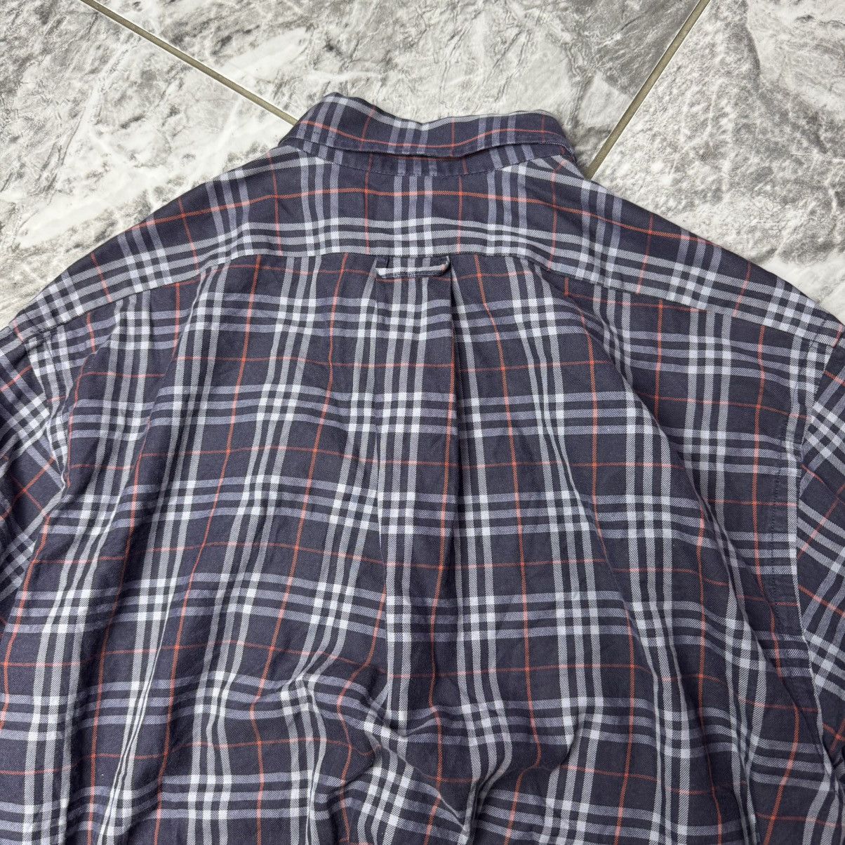 Burberry × Vintage Burberry London Shirt Nova Check Rare Collection Size US S / EU 44-46 / 1 - 8 Thumbnail
