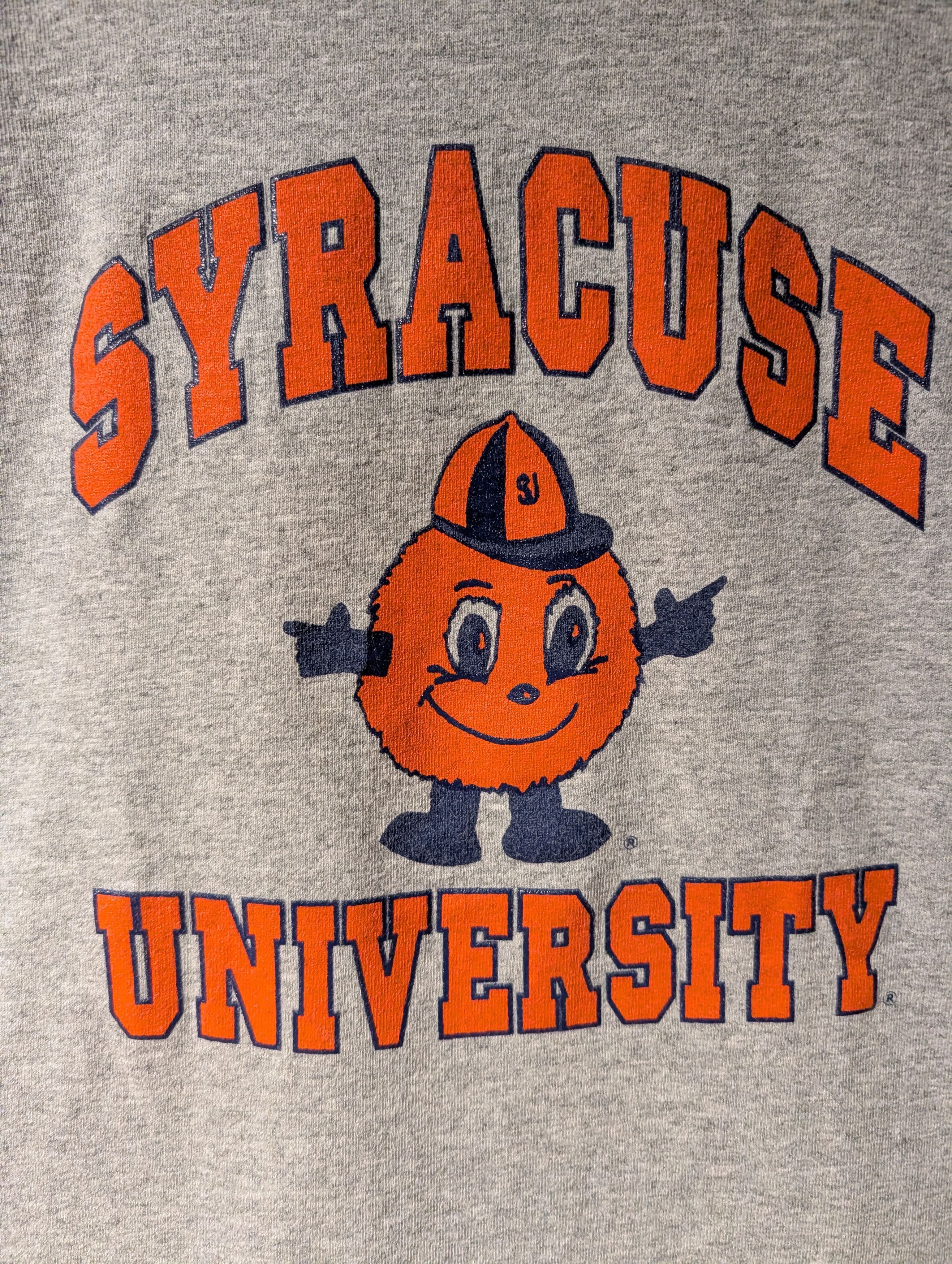 NCAA Vintage Y2K Syracuse University Orangemen Boys 14/16 T-Shirt Size US L / EU 52-54 / 3 - 2 Thumbnail