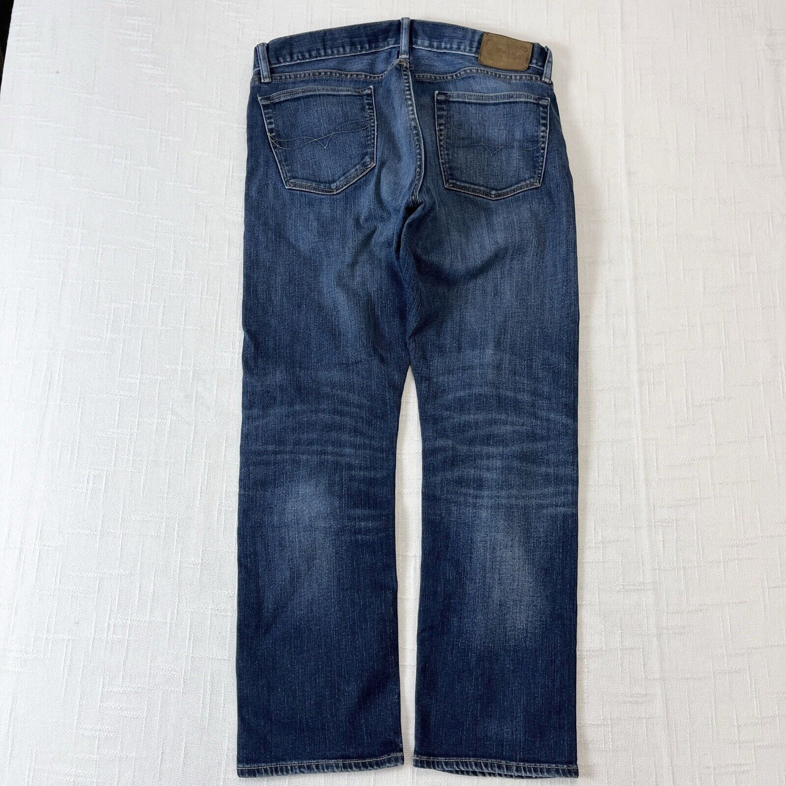 Polo Ralph Lauren Polo Ralph Lauren Jeans 33x29 Varick Slim Straight Whiskered Size US 33 - 2 Thumbnail
