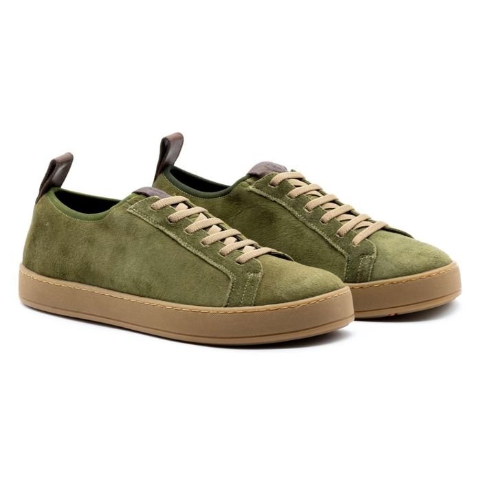 Martin Dingman MARTIN DINGMAN Md Signature Sheep Skin Sneaker In Sage ...