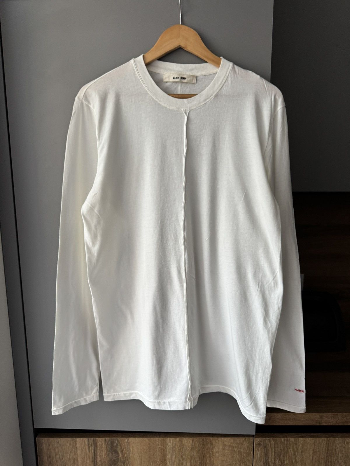 Damir Doma Damir Doma Front Hem White Long Sleeve M Size US M / EU 48-50 / 2 - 1 Thumbnail