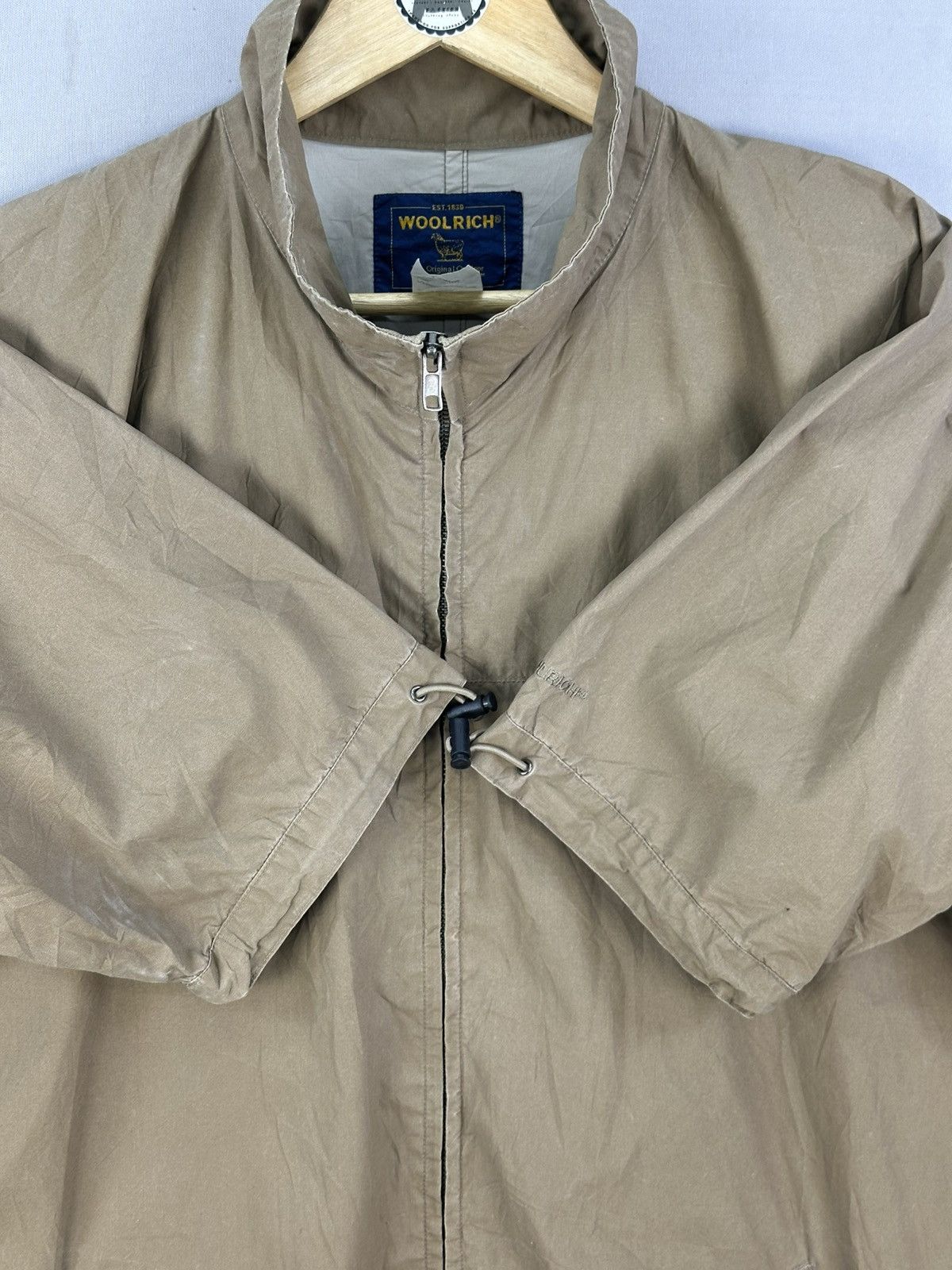Woolrich Woolen Mills Vintage Y2K Woolrich Short Sleeve Worker Jacket Size US XL / EU 56 / 4 - 11 Thumbnail