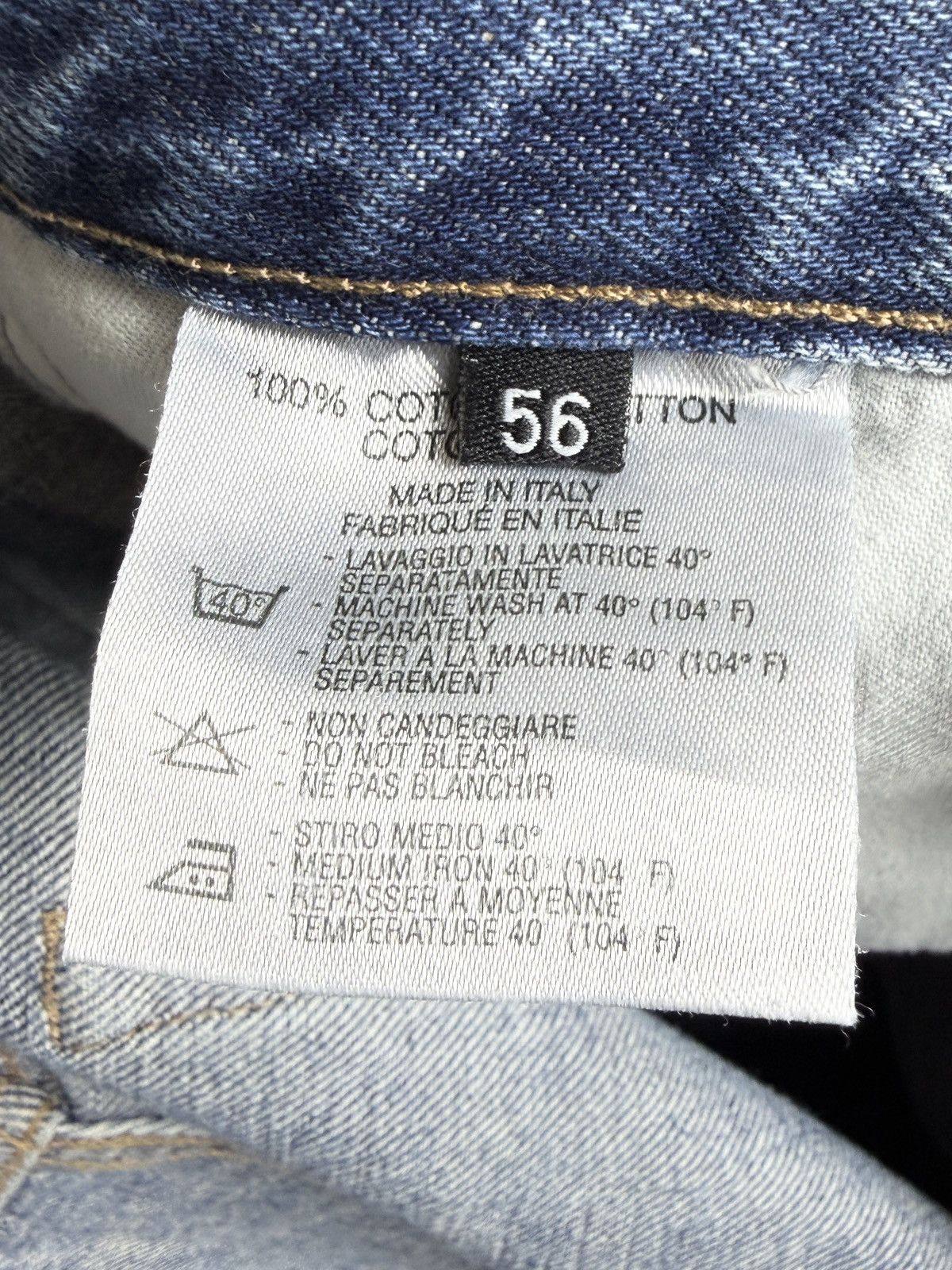 Gucci FW01 Gucci By Tom Ford Vintage Embroidered G Denim Jeans Size US 40 / EU 56 - 9 Thumbnail