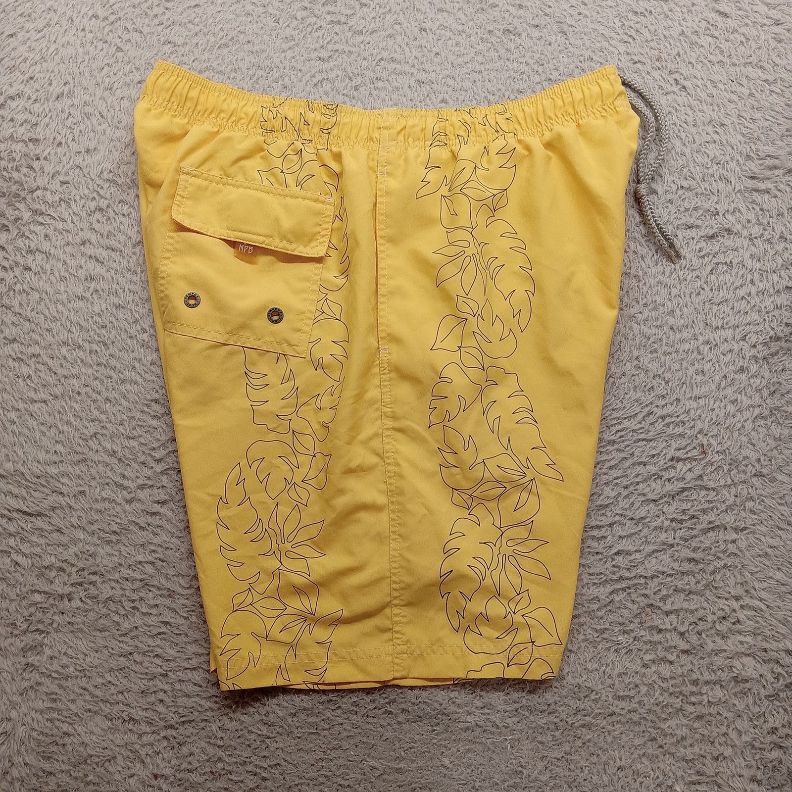 & Other Stories Newport Blue Swim Shorts L Men's Swimwear Mesh Lining Size US 34 / EU 50 - 3 Thumbnail